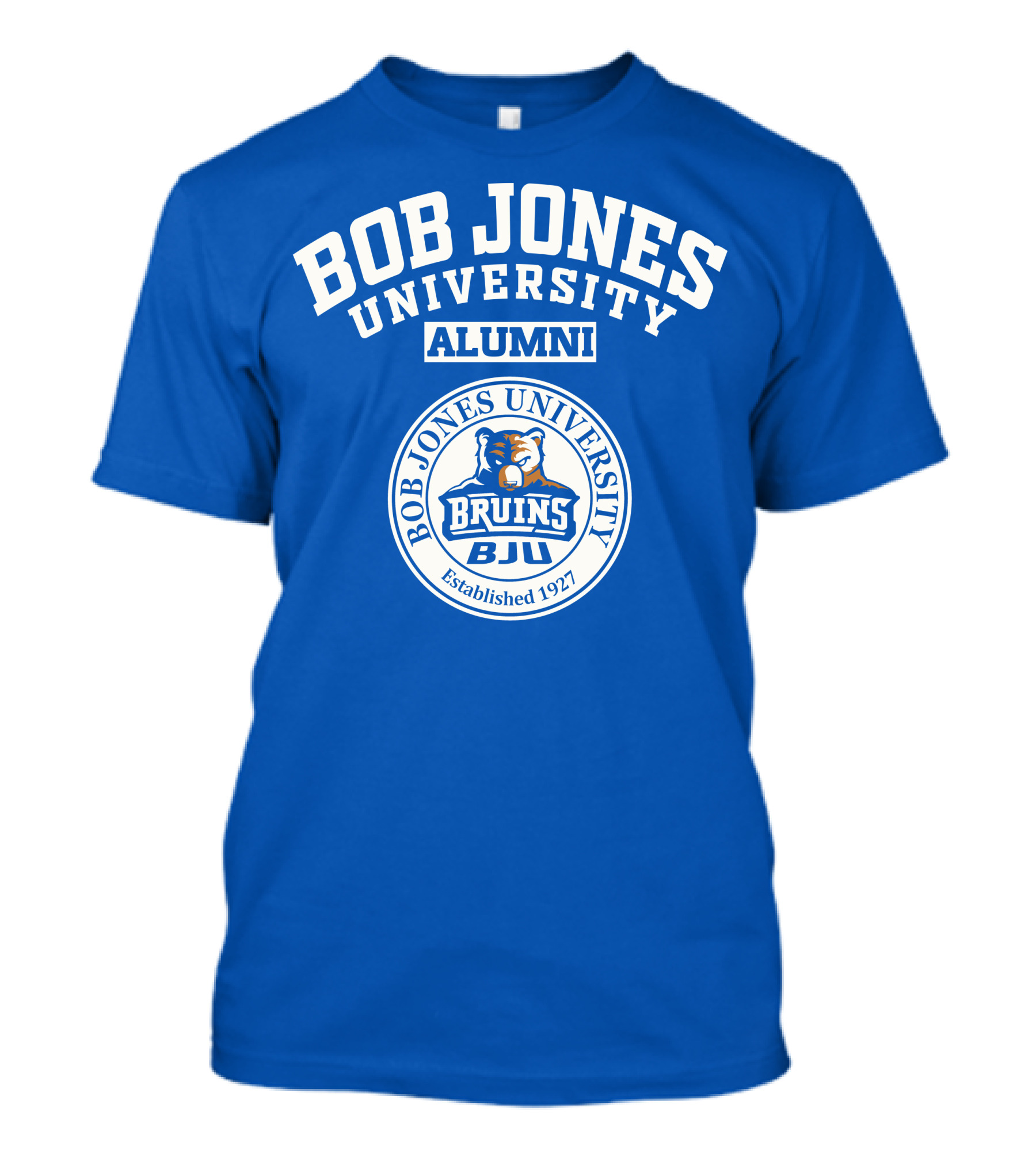 Bob Jones University Alumni Bruins BJU Established 1927 T-Shirt