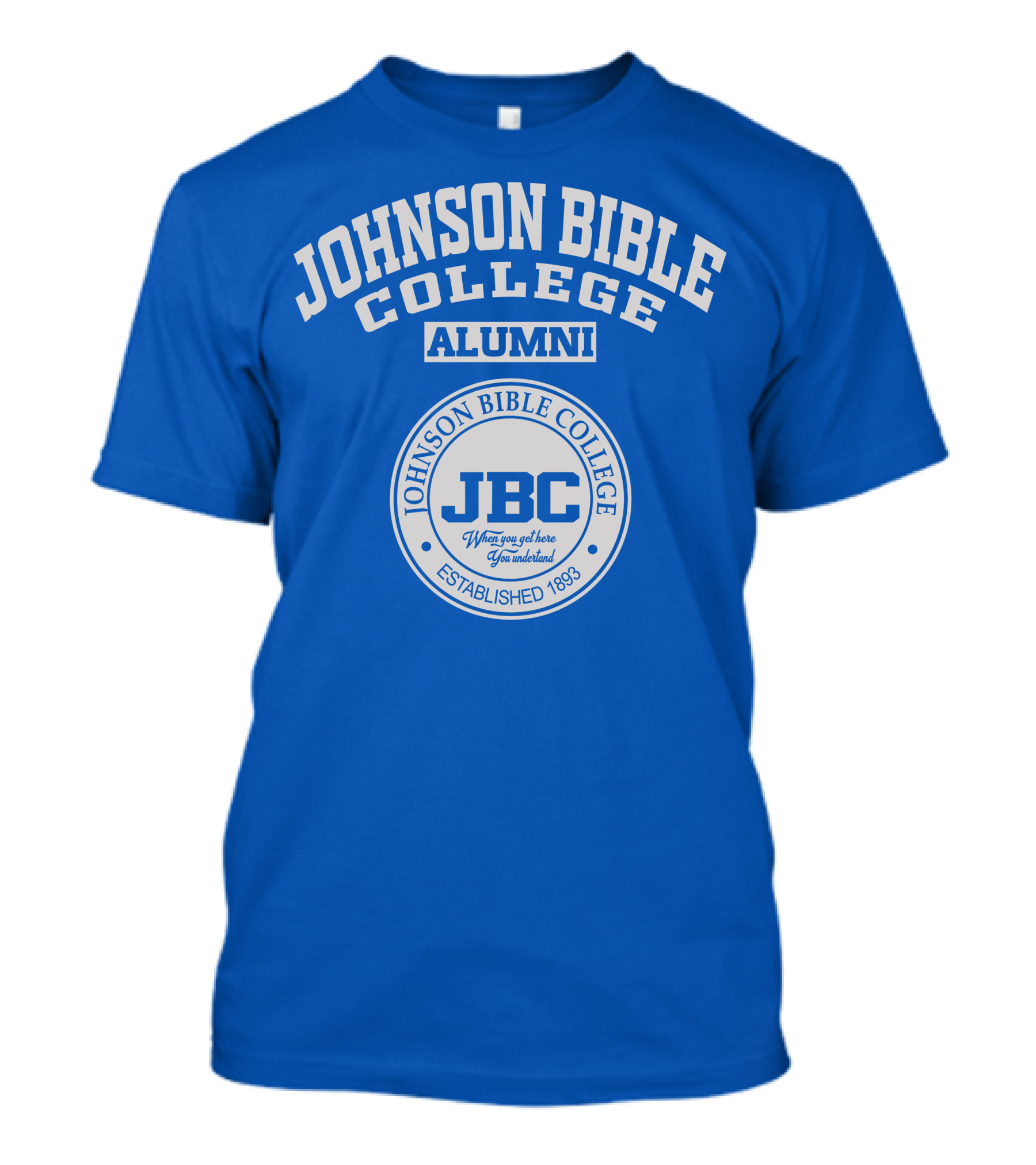 Johnson Bible College Alumni JBC Established 1893 T-Shirt