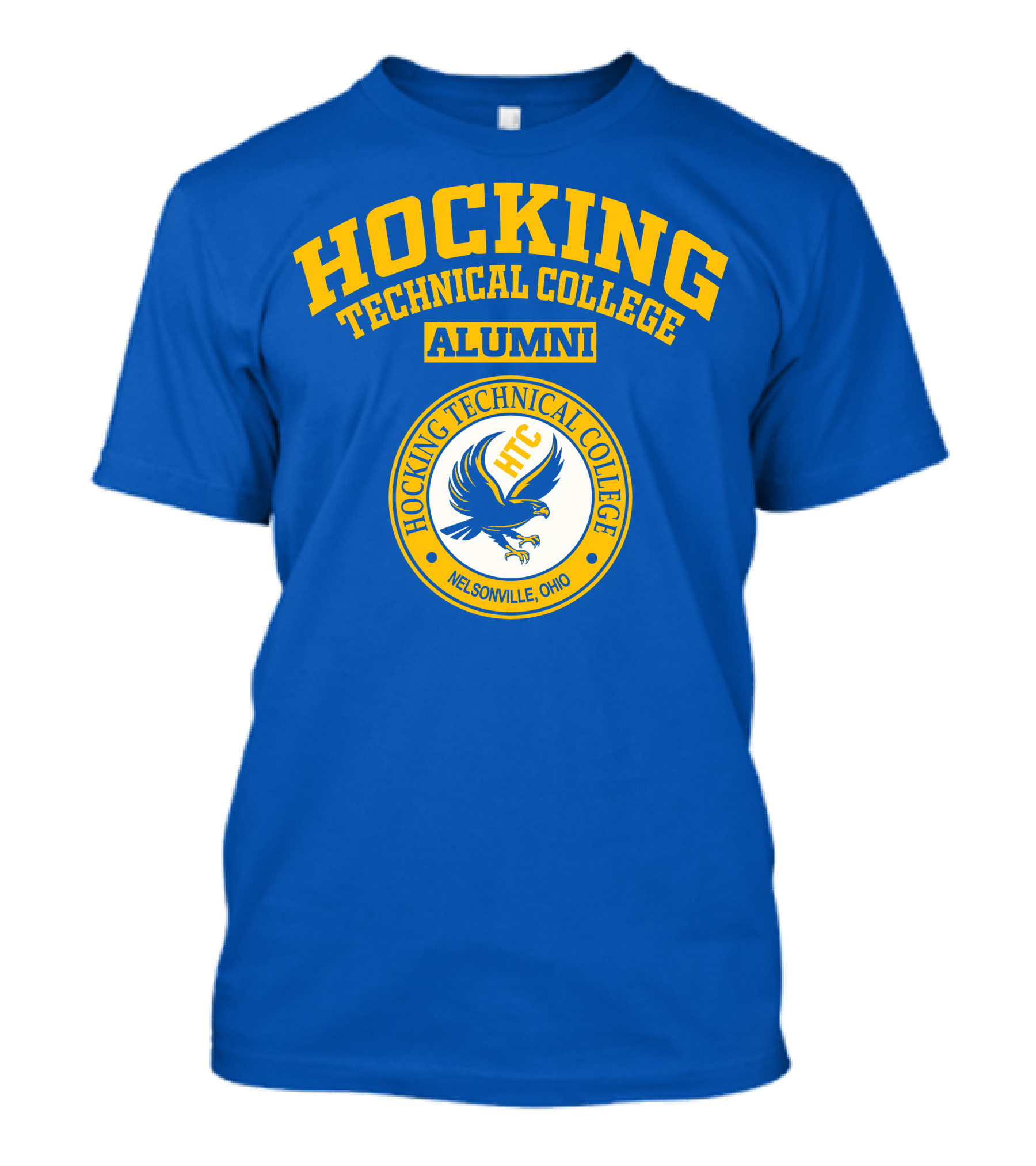 Hocking Technical College Alumni Nelsonville Ohio HTC Eagle T-Shirt