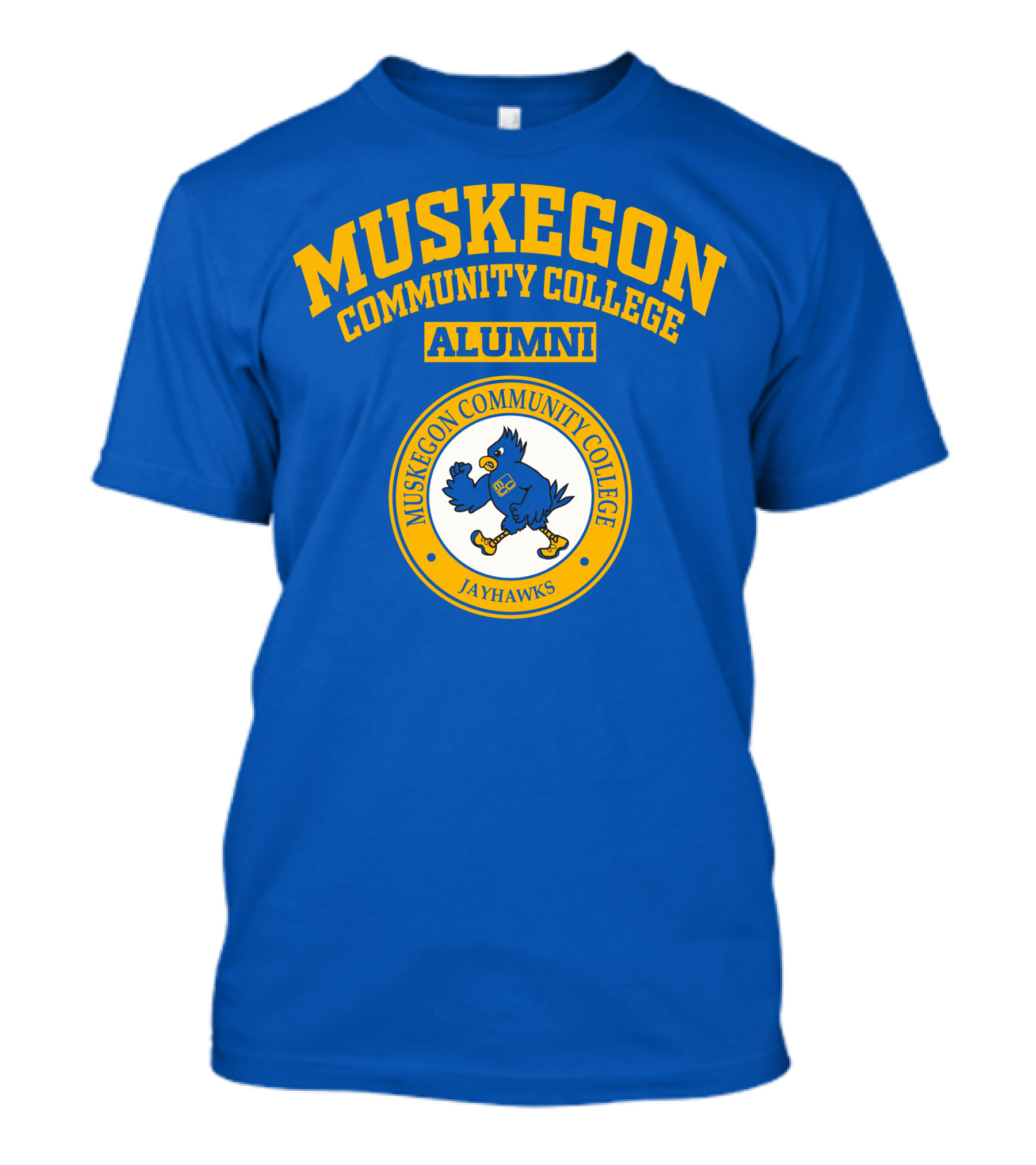 Muskegon Community College Alumni Jayhawks T-Shirt