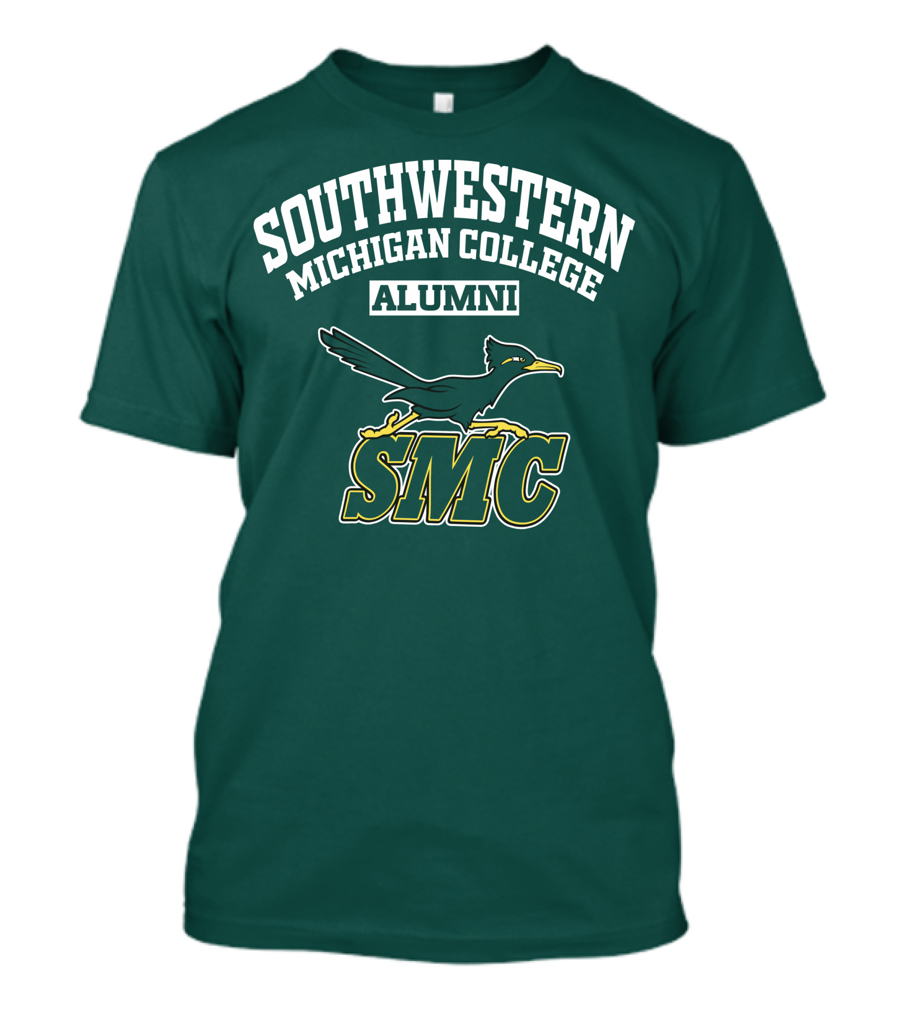 Southwestern Michigan College Alumni SMC Bird T-Shirt