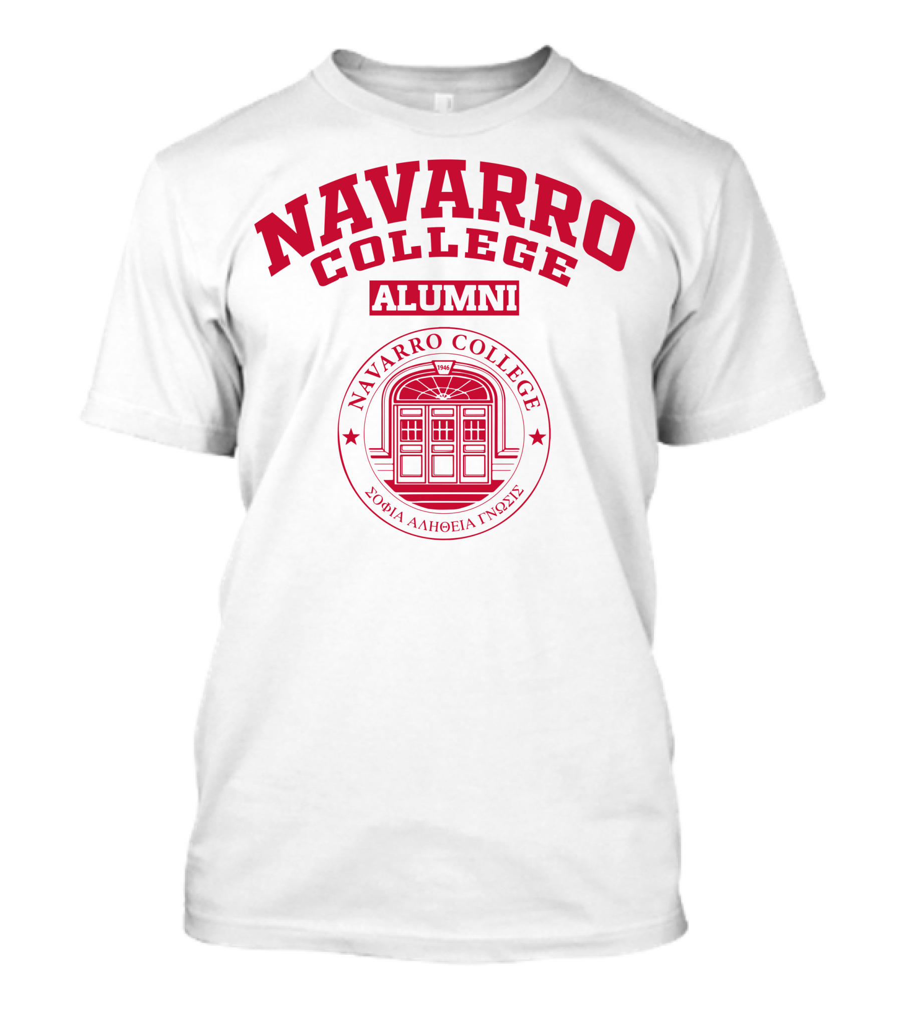 Navarro College Alumni 1959 Emblem ΣΟΦΙΑ ΑΛΗΘΕΙΑ ΓΝΩΣΙΣ T-Shirt