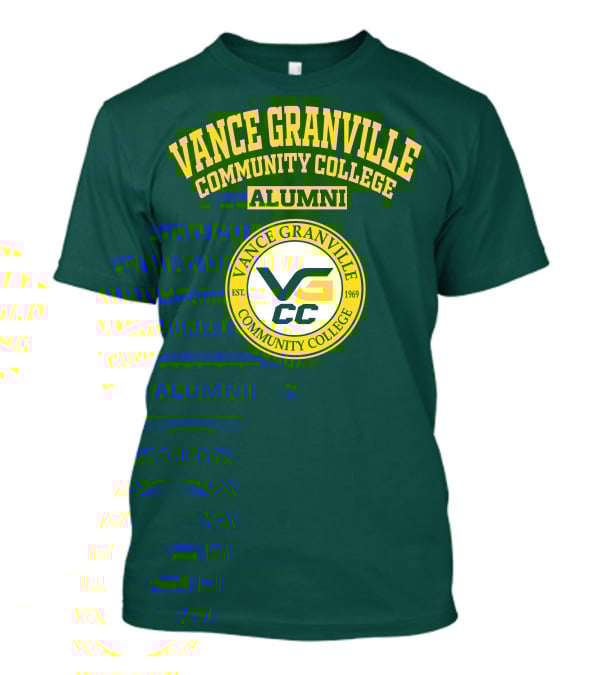 Vance Granville Community College Alumni VGCC Est 1969 T-Shirt