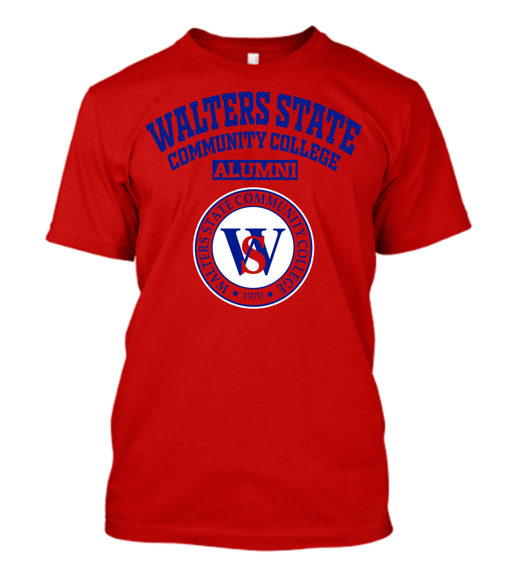Walters State Community College Alumni 1970 Official Seal WS T-Shirt