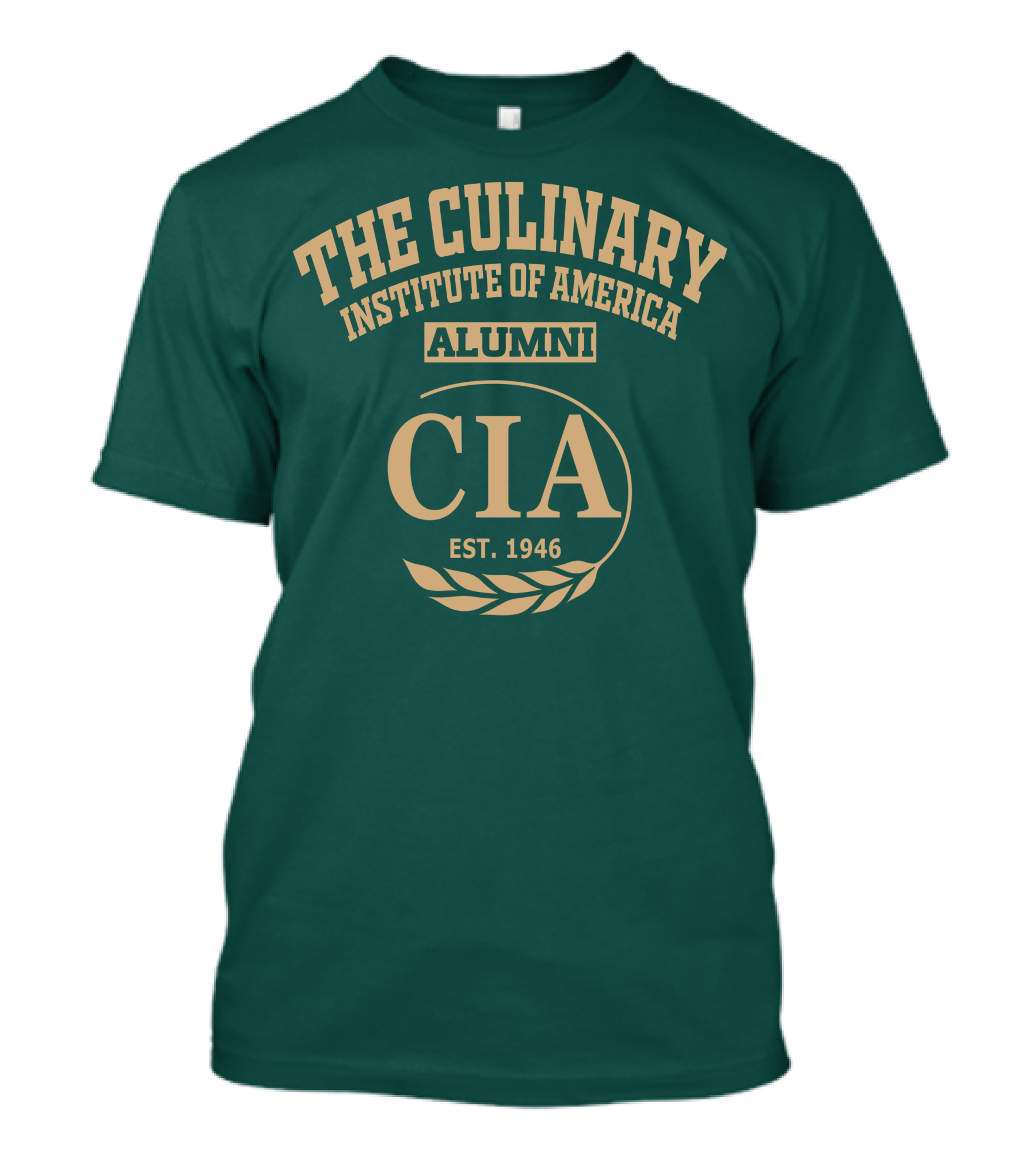 The Culinary Institute Of America Alumni CIA Est. 1946 T-Shirt