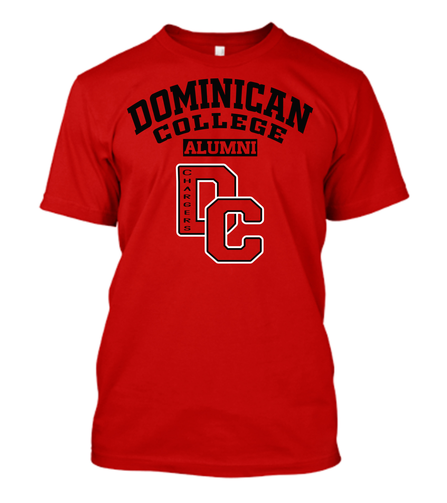 Dominican College Alumni DC Chargers T-Shirt