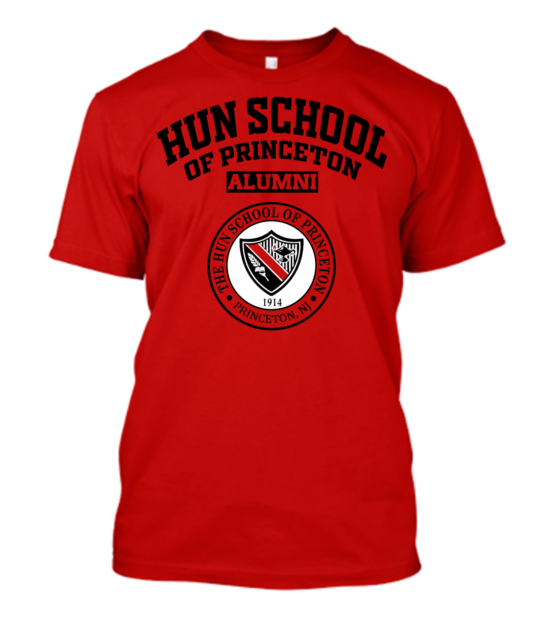 HUN SCHOOL OF PRINCETON ALUMNI THE HUN SCHOOL OF PRINCETON PRINCETON NJ 1914 T-Shirt