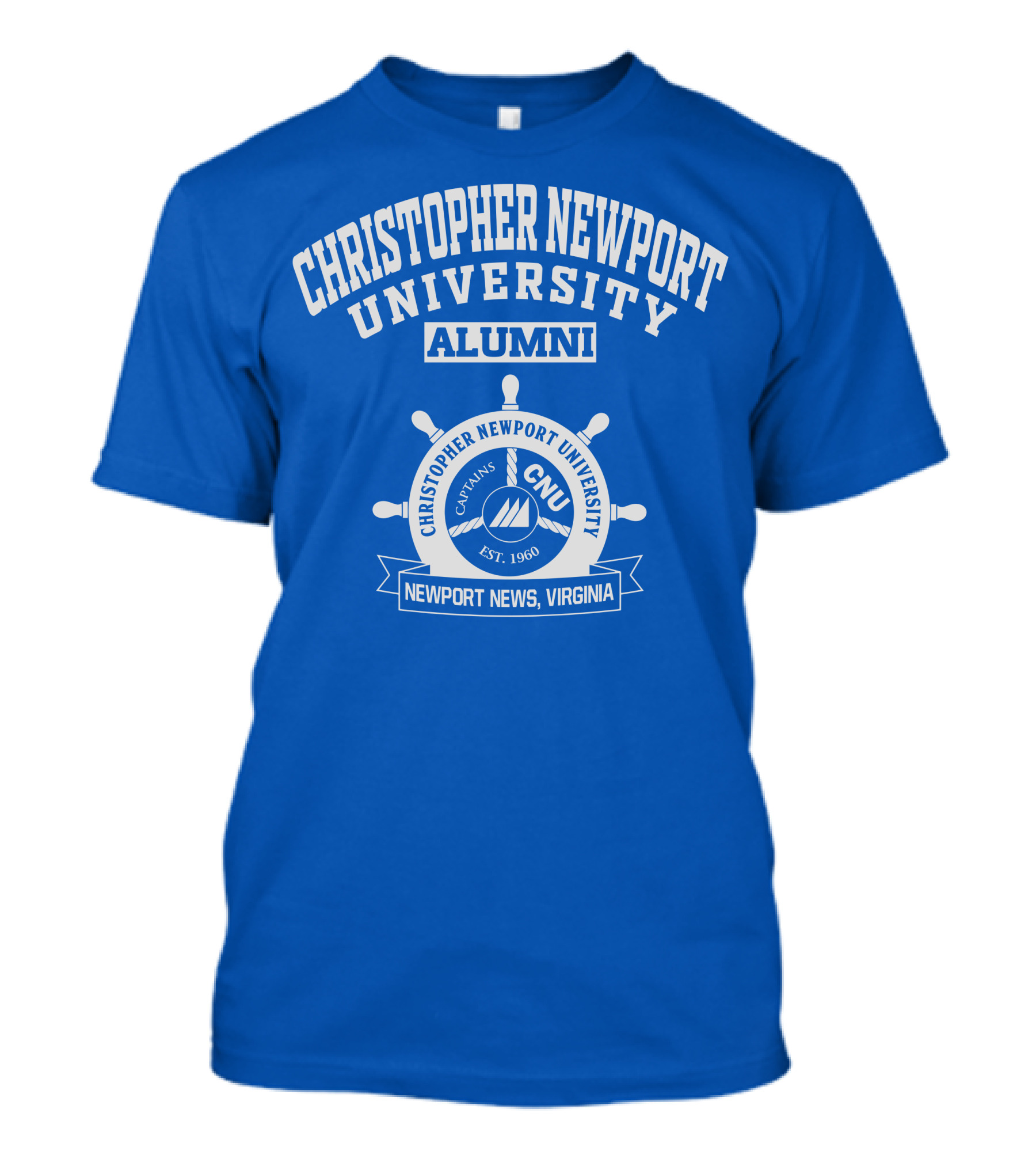 Christopher Newport University Alumni Captains CNU Est. 1960 Newport News Virginia T-Shirt