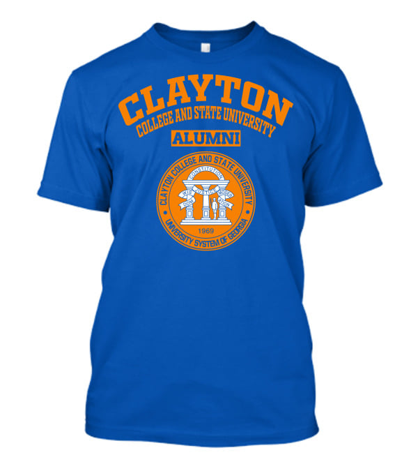 Clayton College And State University Alumni Seal University System Of Georgia T-Shirt