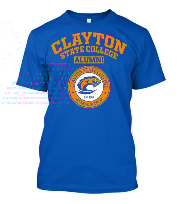 Clayton State College Alumni Morrow Georgia Est. 1969 T-Shirt