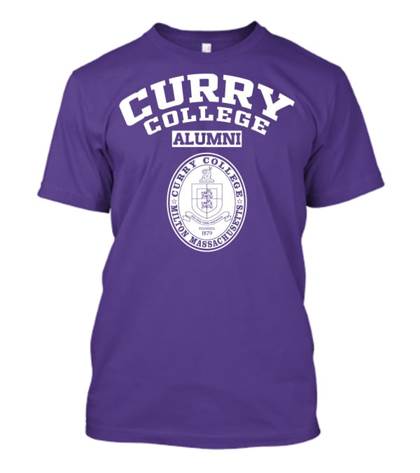 Curry College Alumni Milton Massachusetts Seal 1879 T-Shirt