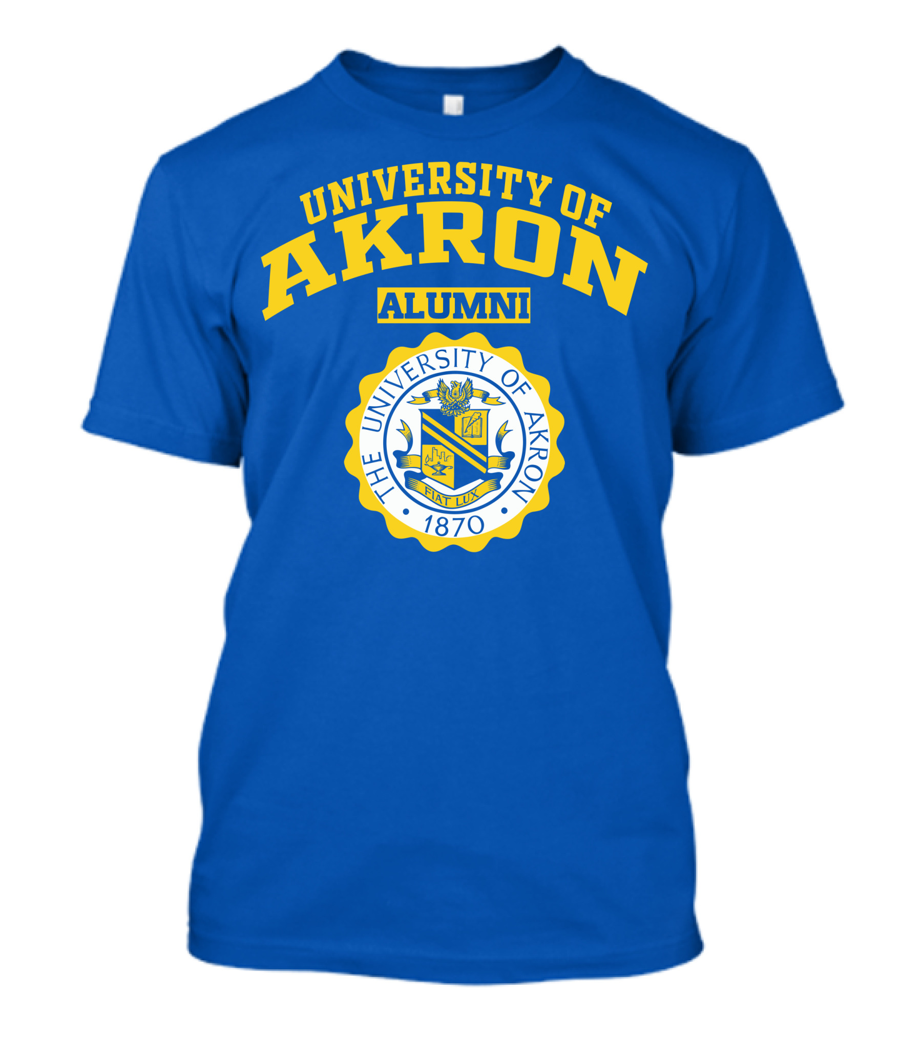University Of Akron Alumni 1870 Seal T-Shirt