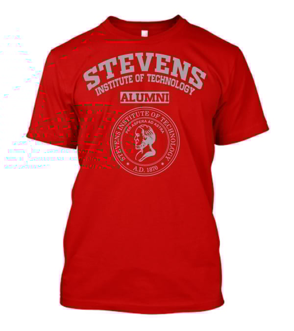 Stevens Institute Of Technology Alumni Per Aspera Ad Astra A.D. 1870 T-Shirt