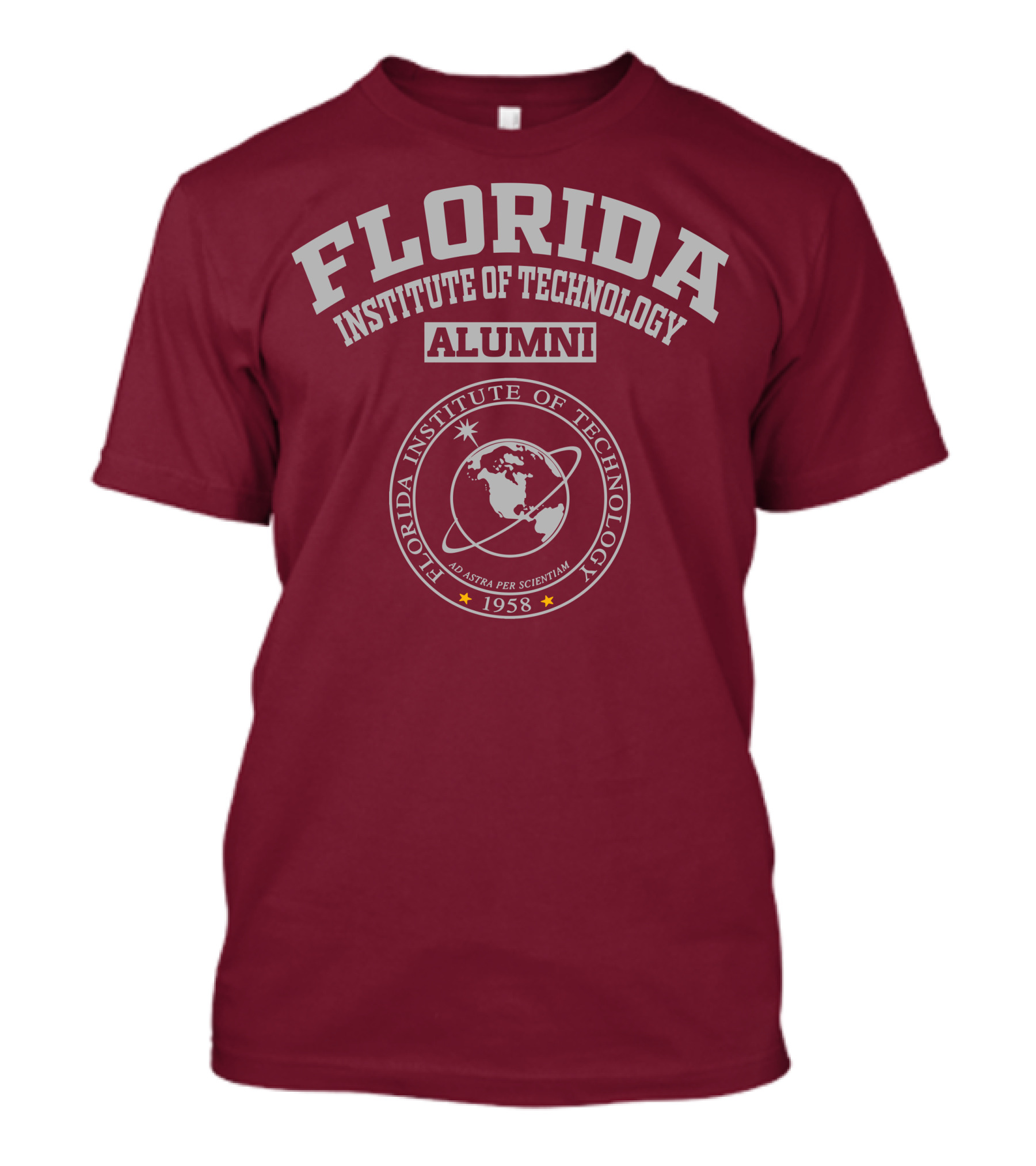 Florida Institute Of Technology Alumni Ad Astra Per Scientiam 1958 T-Shirt