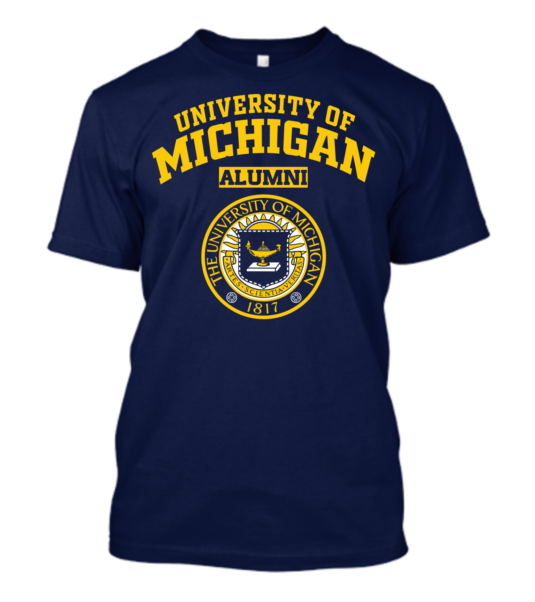 University Of Michigan Alumni 1817 Seal T-Shirt