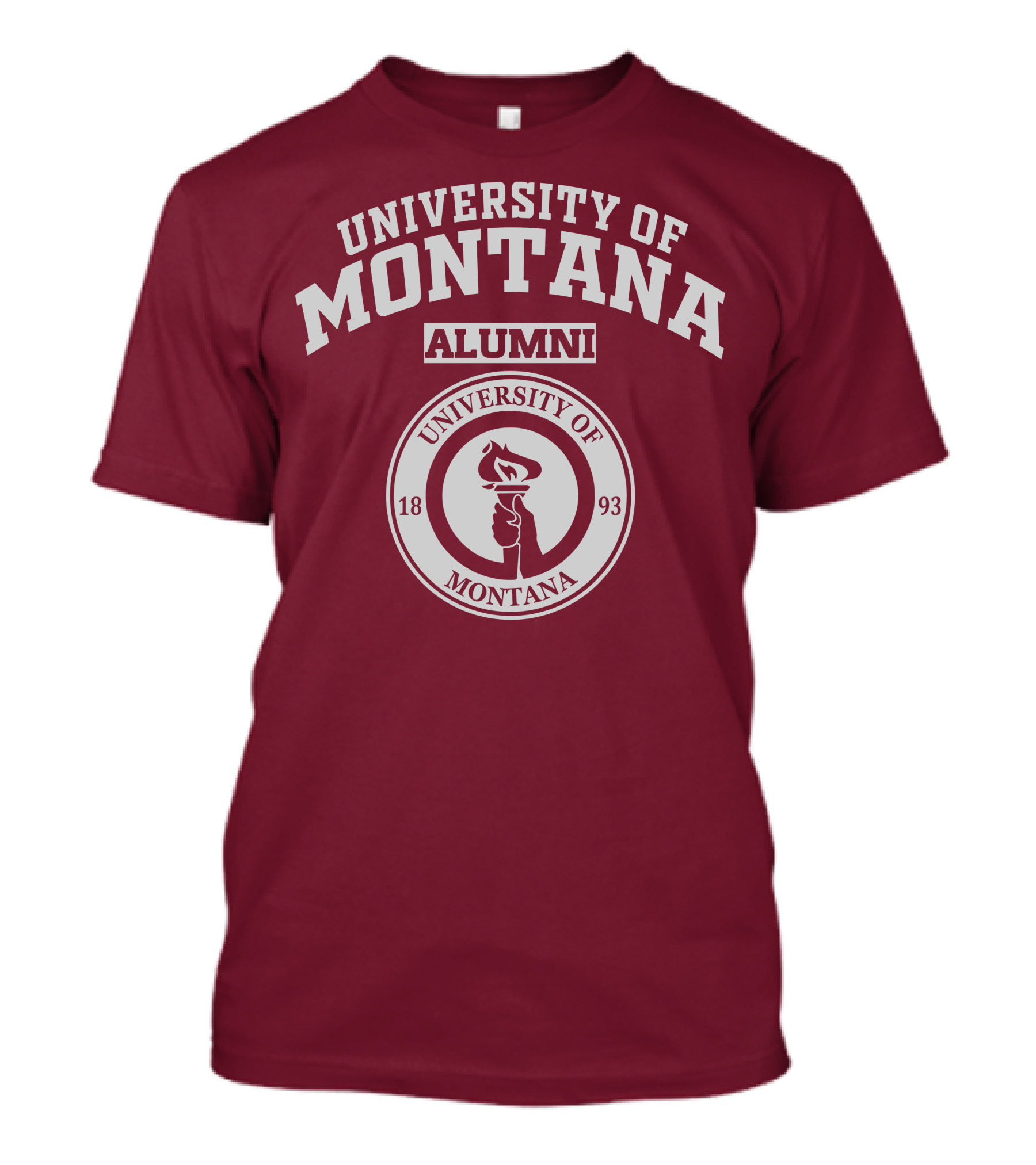 UNIVERSITY OF MONTANA ALUMNI 1893 T-Shirt