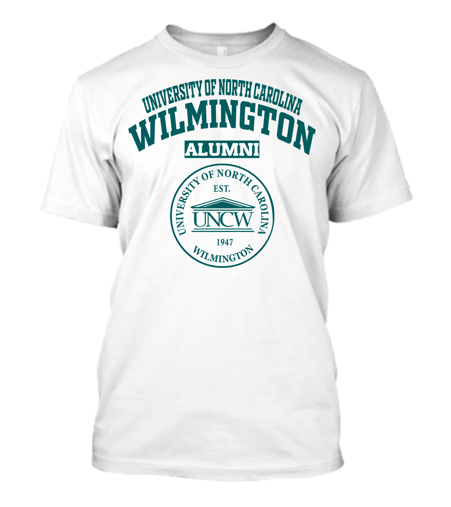 UNIVERSITY OF NORTH CAROLINA WILMINGTON ALUMNI EST. 1947 UNCW T-Shirt