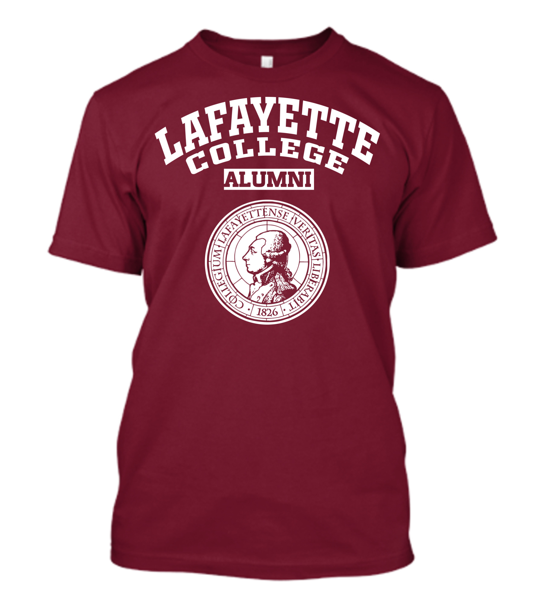 Lafayette College Alumni Collegium Lafayettense Veritas Liberatio 1826 T-Shirt