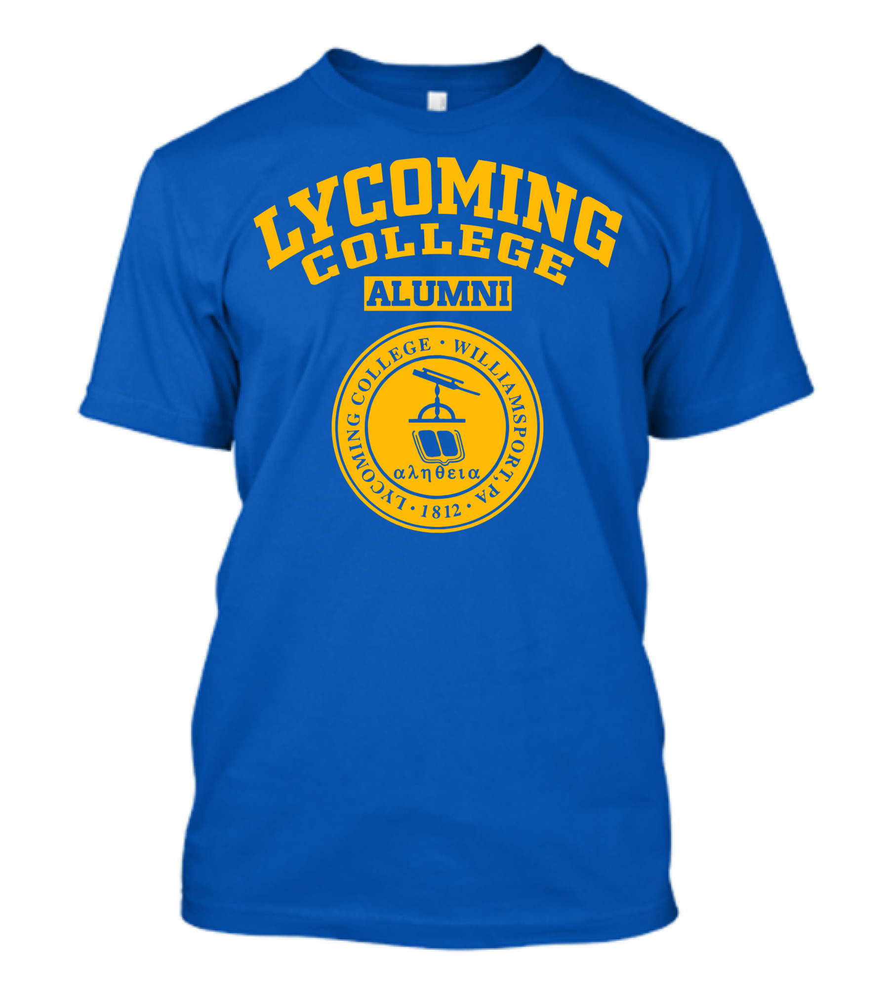 LYCOMING COLLEGE ALUMNI LYCOMING COLLEGE WILLIAMSPORT PA 1812 T-Shirt