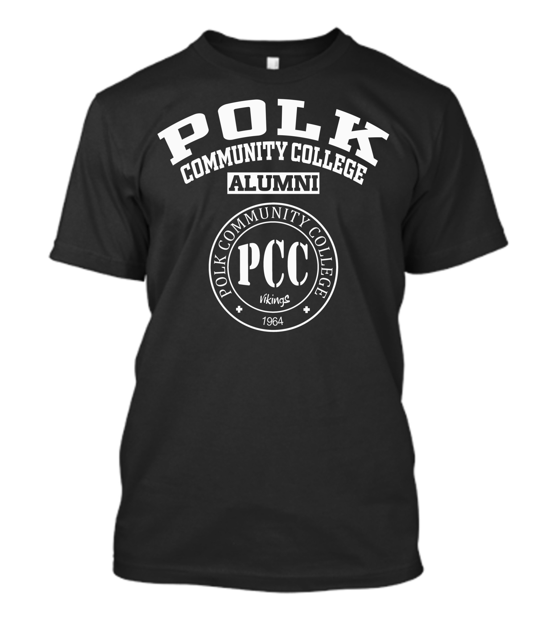 Polk Community College Alumni PCC Vikings 1964 T-Shirt