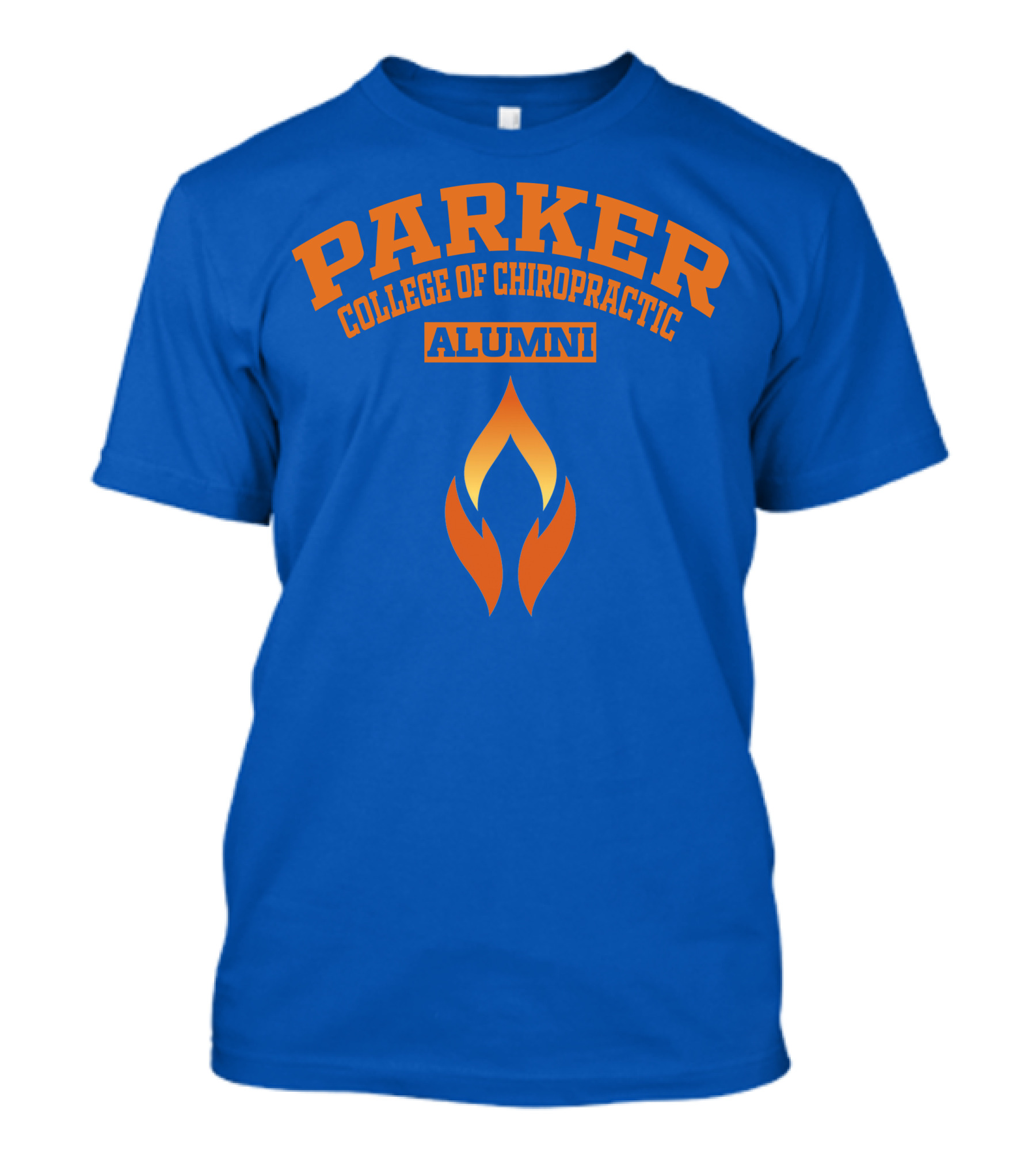 Parker College Of Chiropractic Alumni Flame T-Shirt