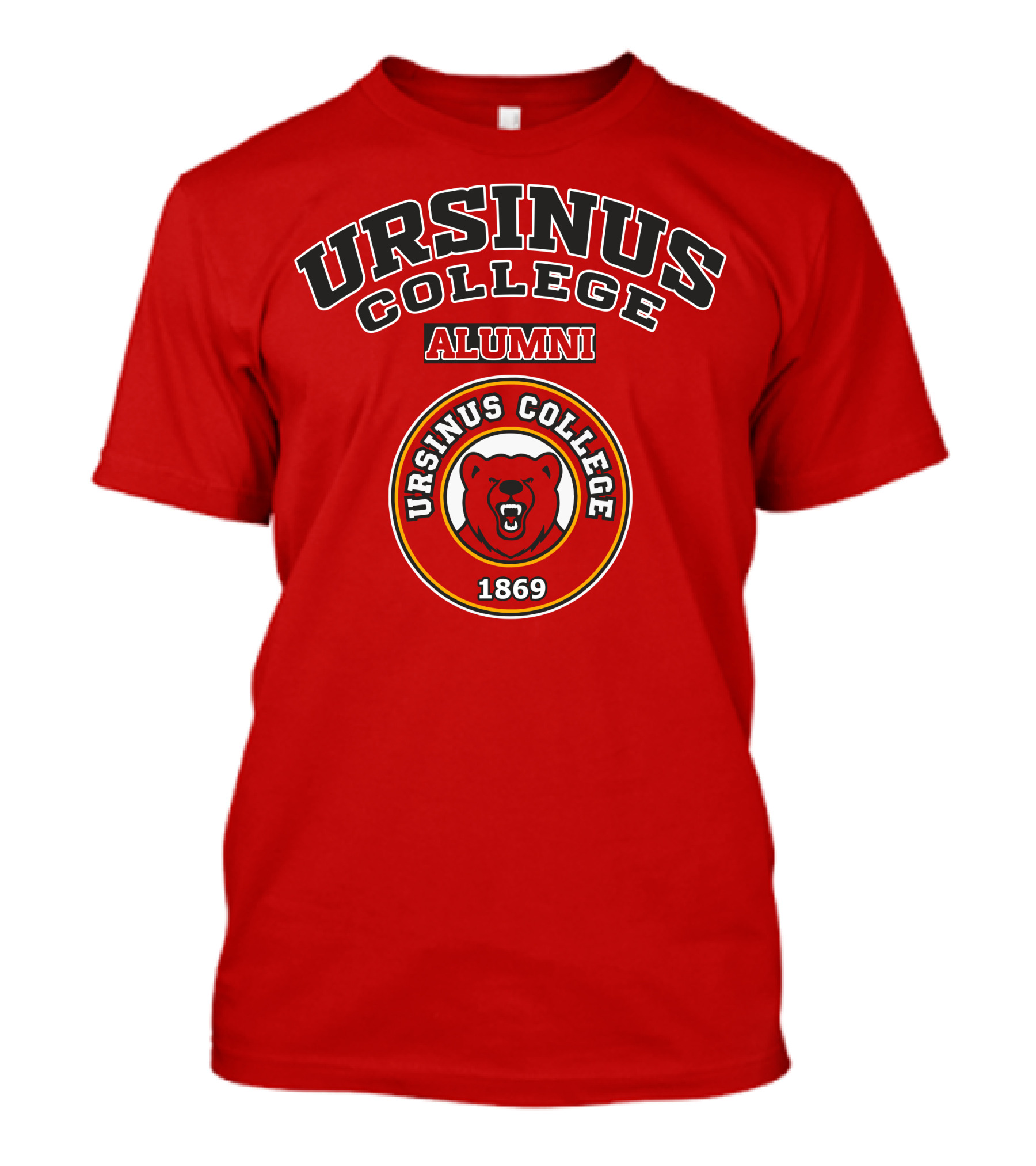 Ursinus College Alumni 1869 Bear Emblem T-Shirt