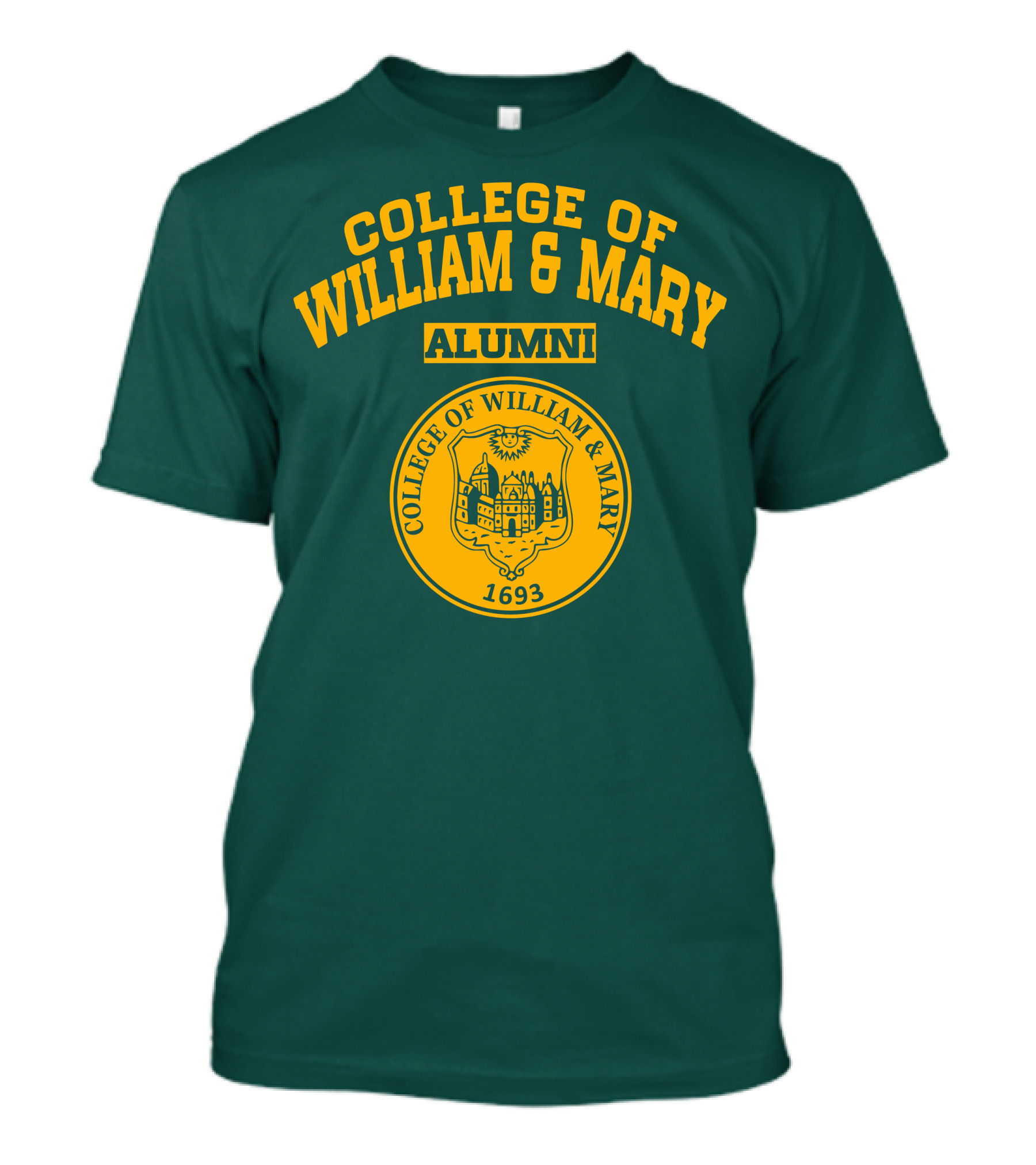 College Of William Mary Alumni 1693 Seal T-Shirt