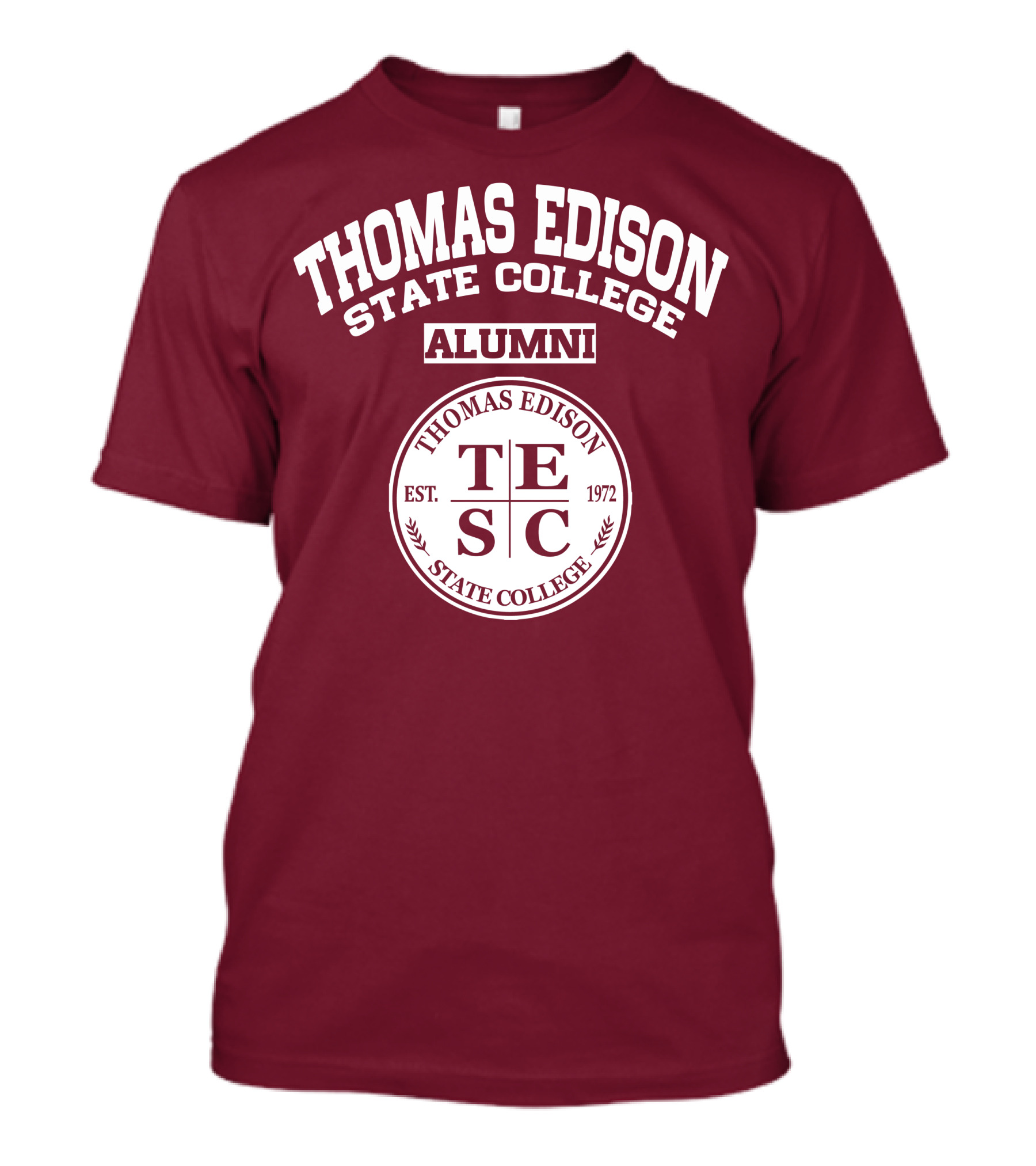 Thomas Edison State College Alumni TESC Est. 1972 T-Shirt