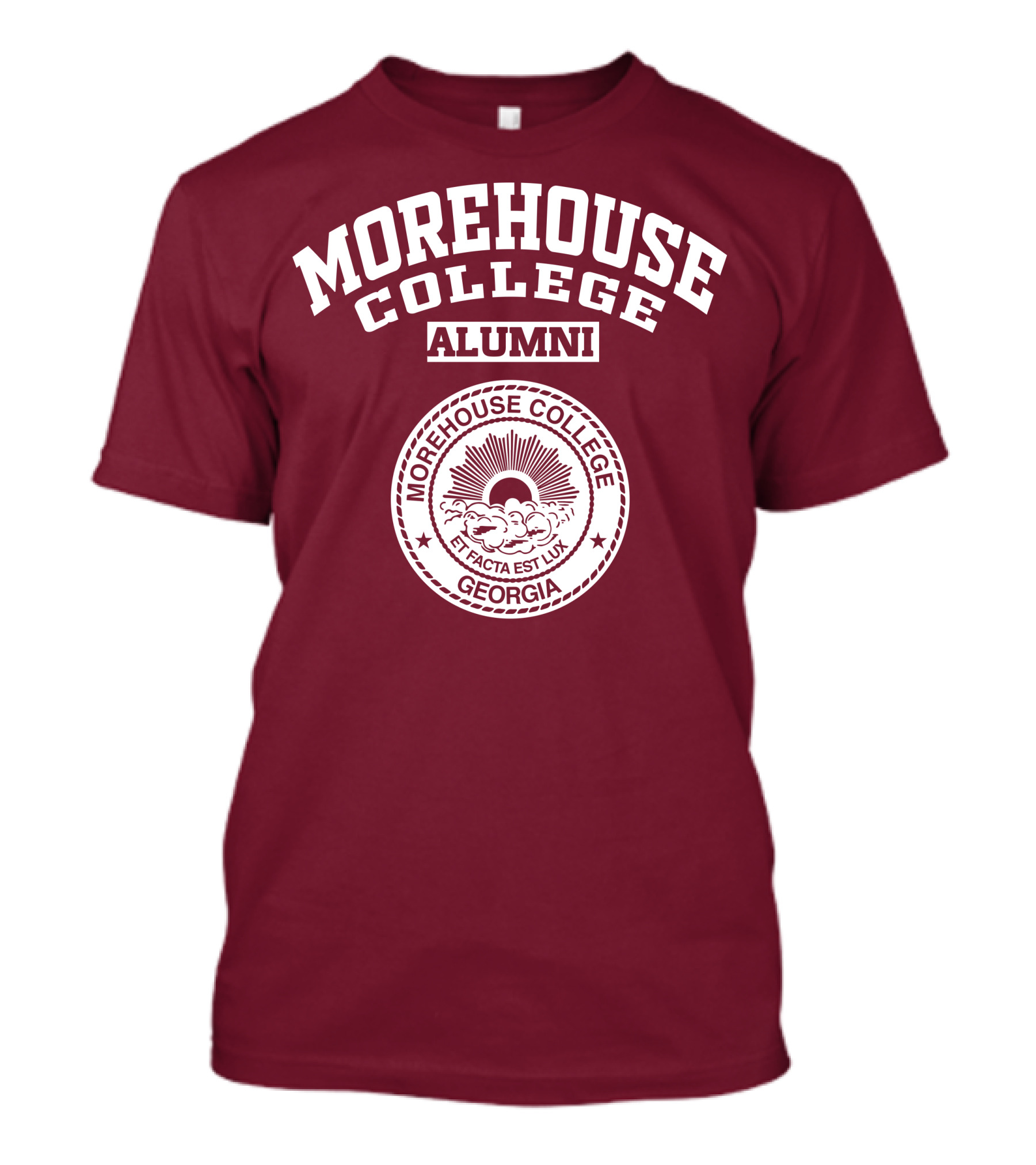 Morehouse College Alumni Et Facta Est Lux Georgia T-Shirt
