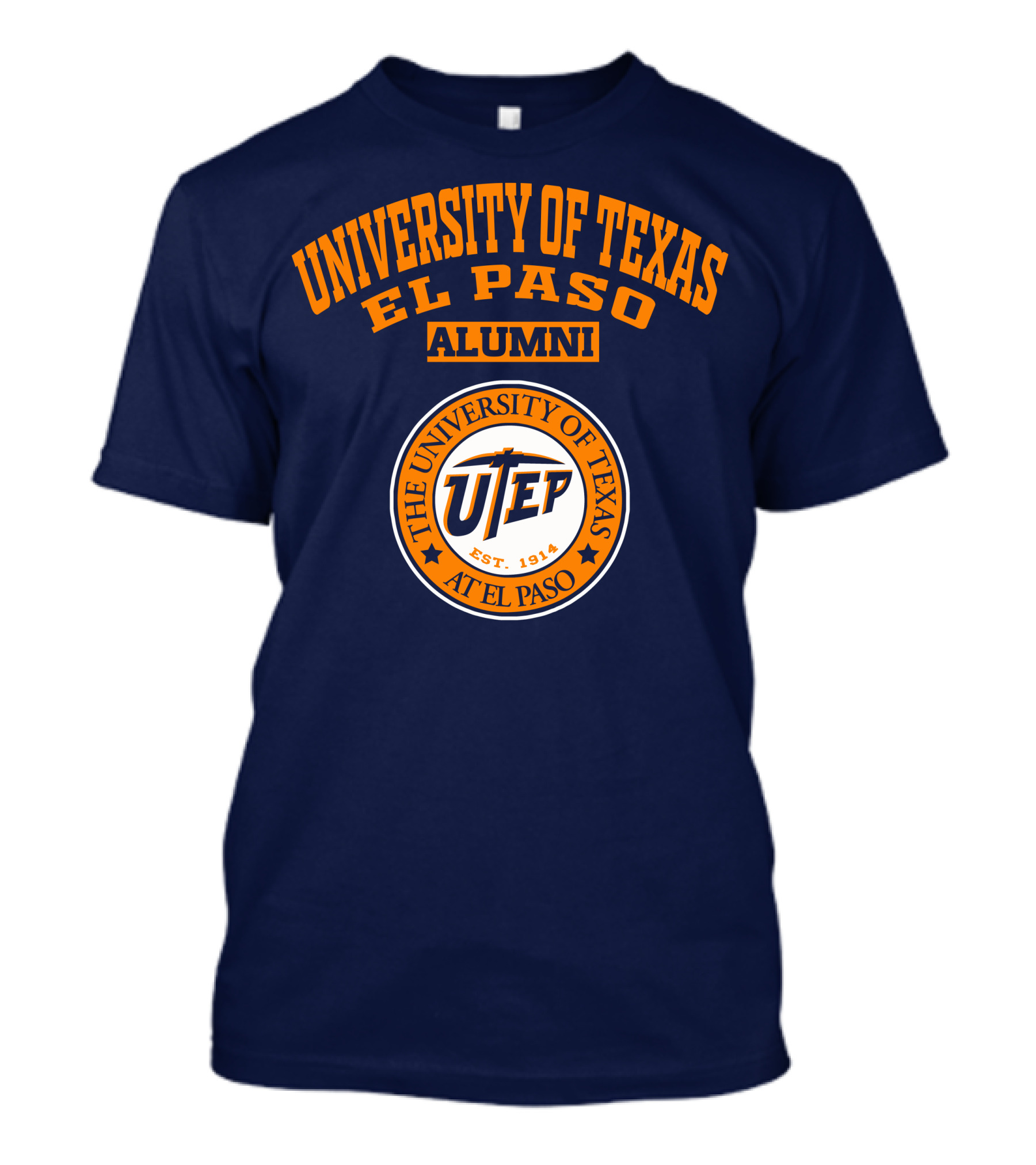 University Of Texas El Paso UTEP Alumni Est. 1914 T-Shirt
