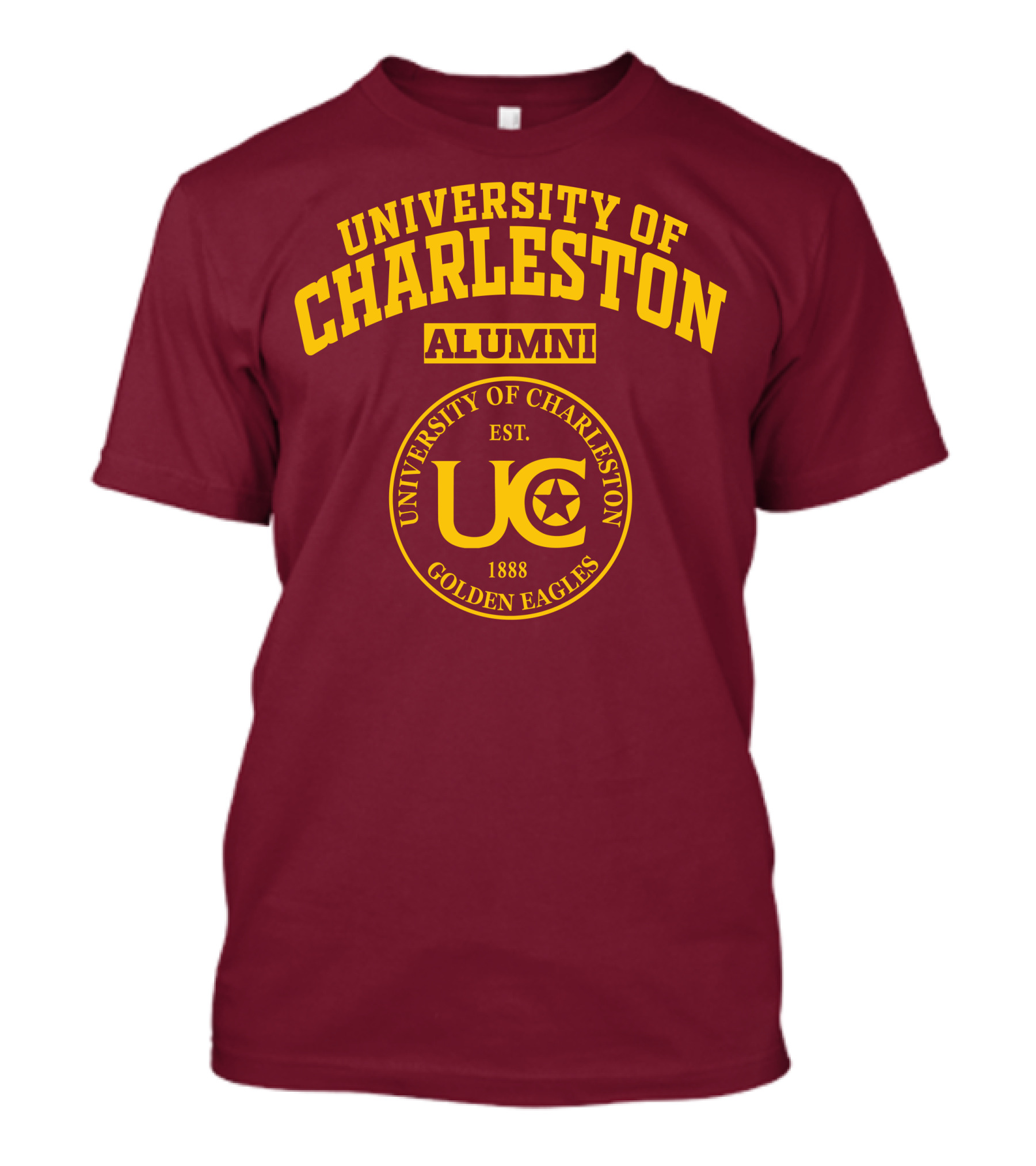 University Of Charleston Alumni UC 1888 Golden Eagles T-Shirt