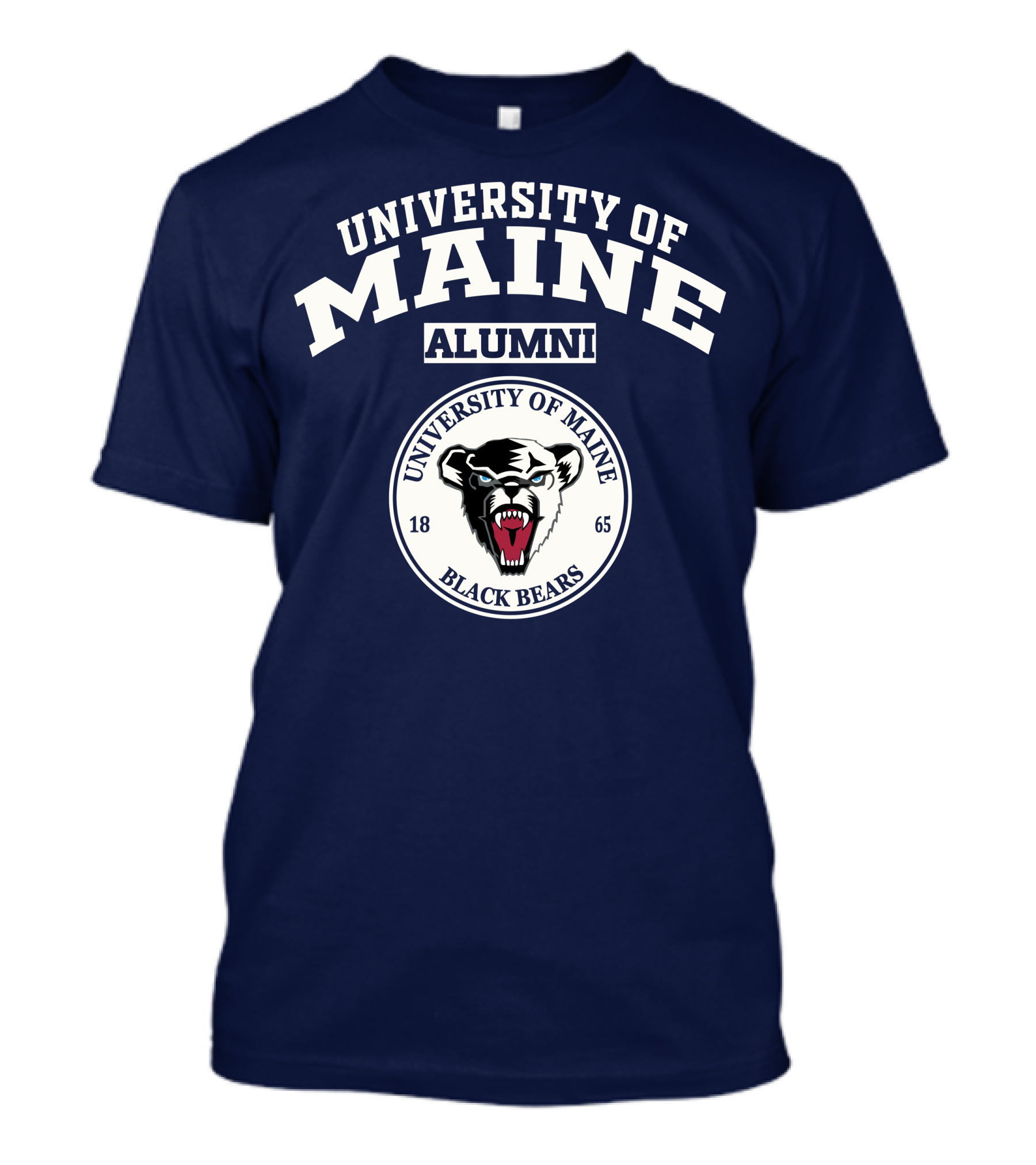 University Of Maine Alumni Black Bears 1865 T-Shirt