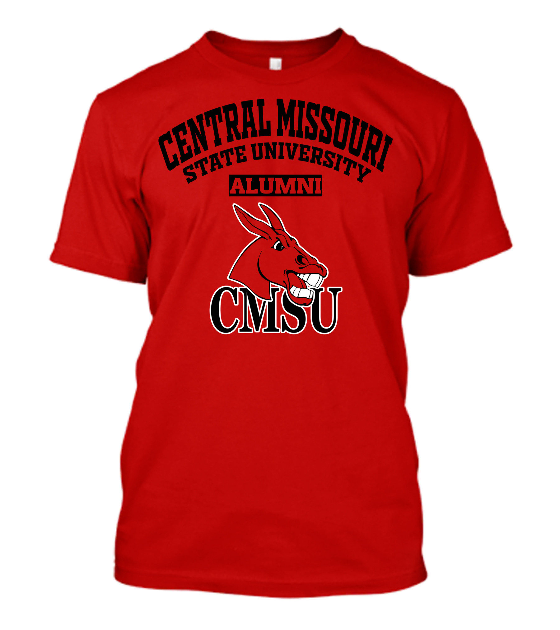 Central Missouri State University Alumni CMSU Mule T-Shirt