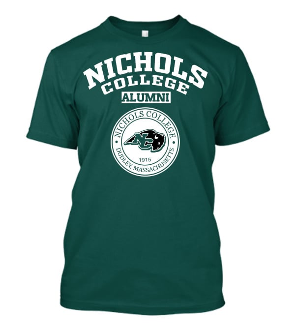 Nichols College Alumni Dudley Massachusetts 1915 NC Bison T-Shirt