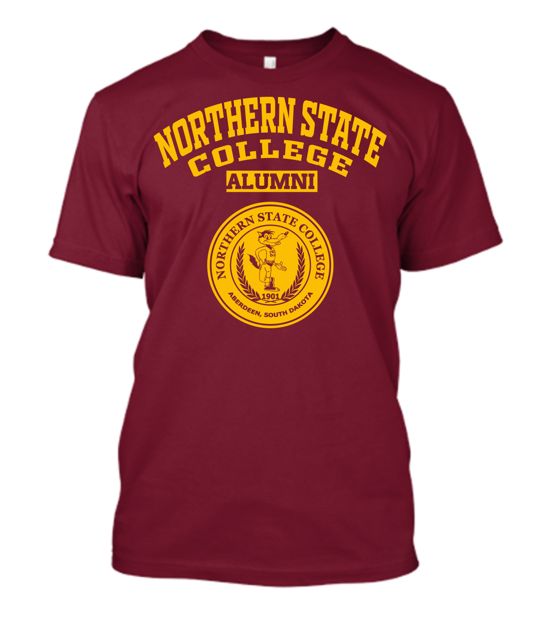 Northern State College Alumni Aberdeen South Dakota 1901 T-Shirt
