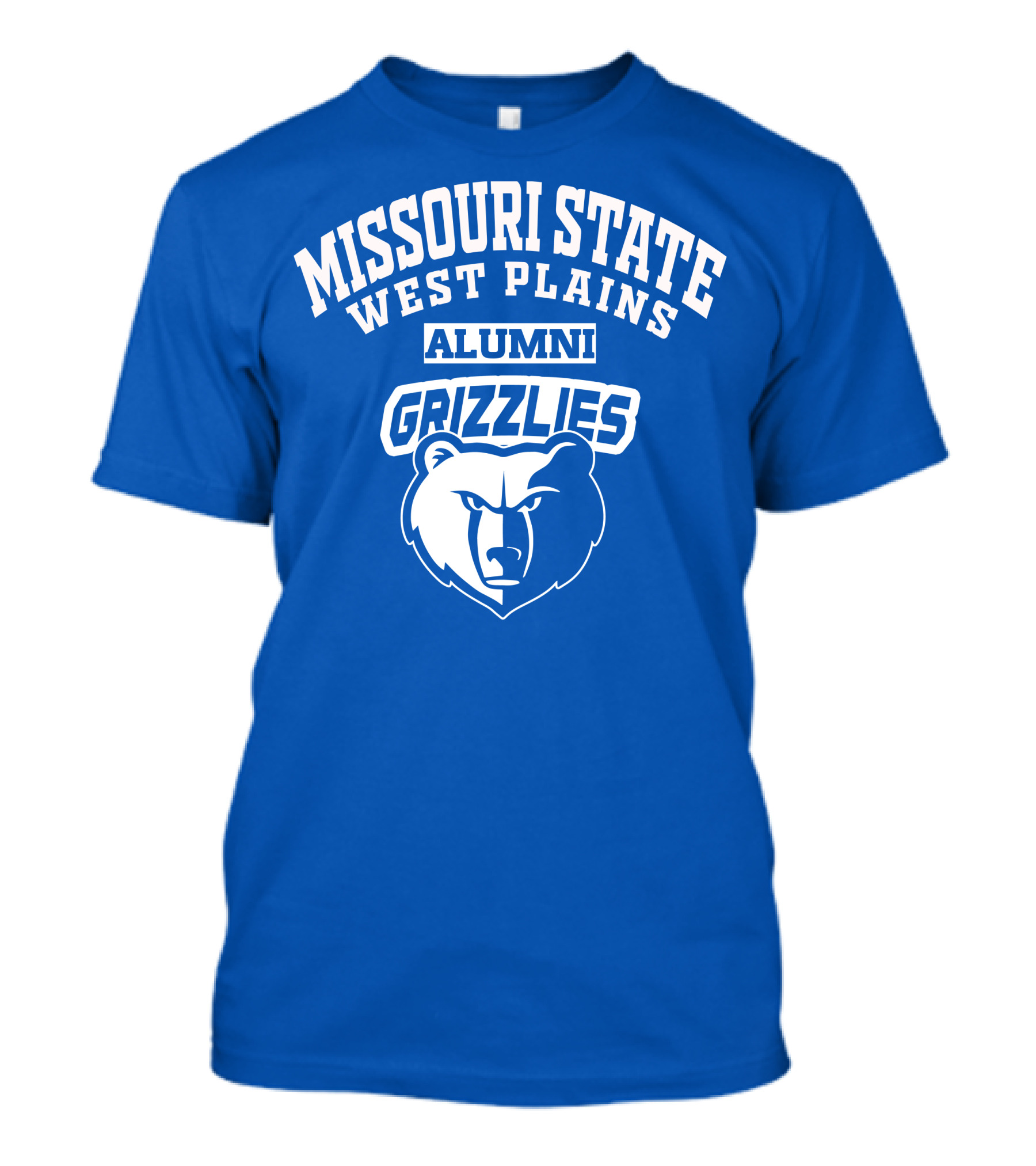 Missouri State West Plains Alumni Grizzlies Bear T-Shirt
