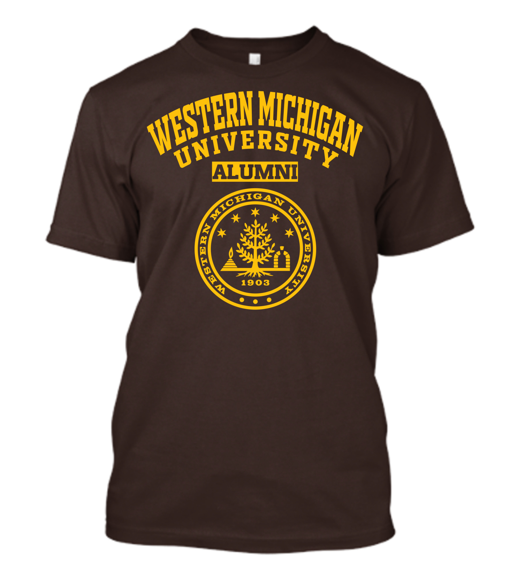 Western Michigan University Alumni 1903 Seal T-Shirt