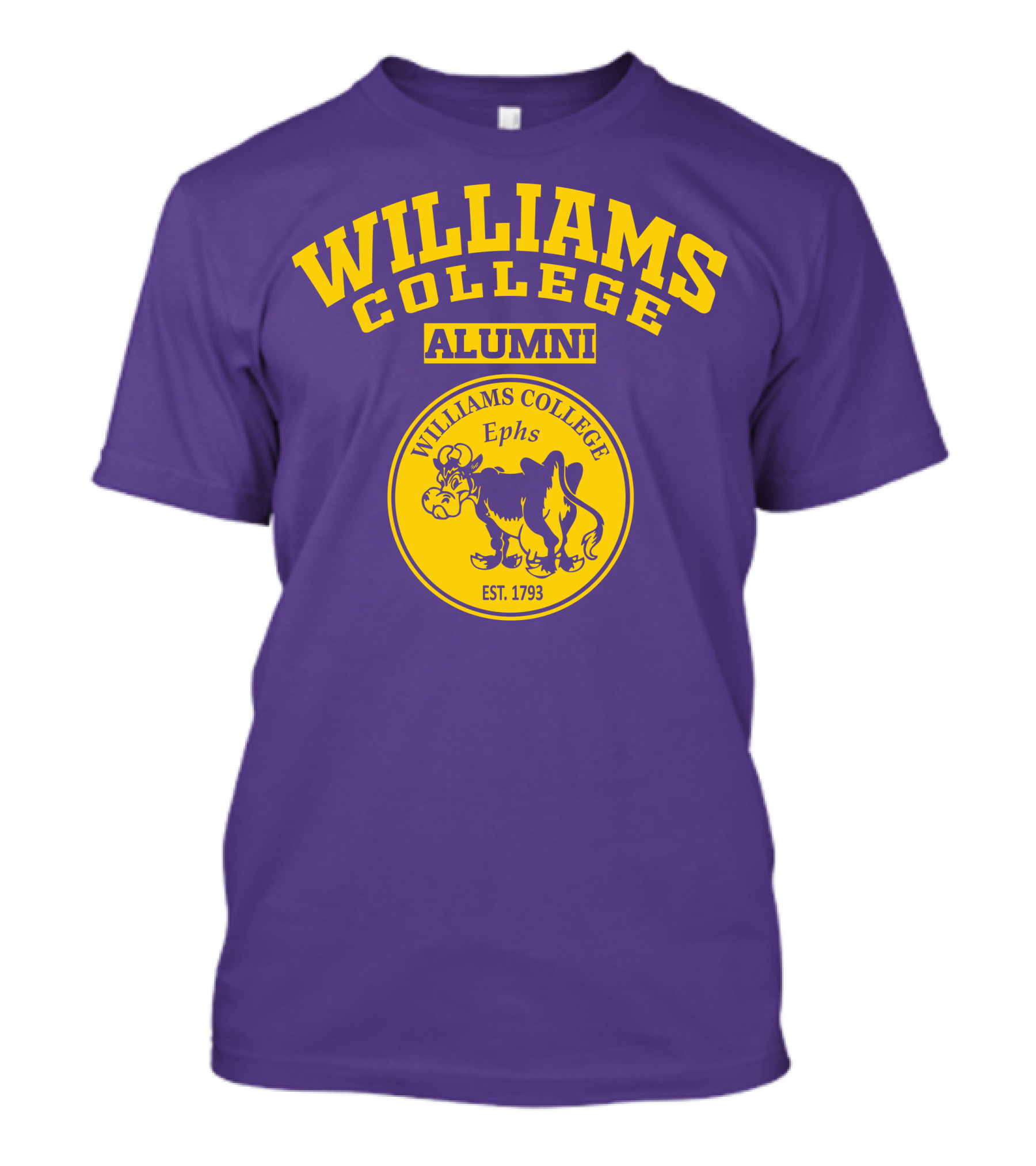 WILLIAMS COLLEGE ALUMNI EST. 1793 EPHS T-Shirt