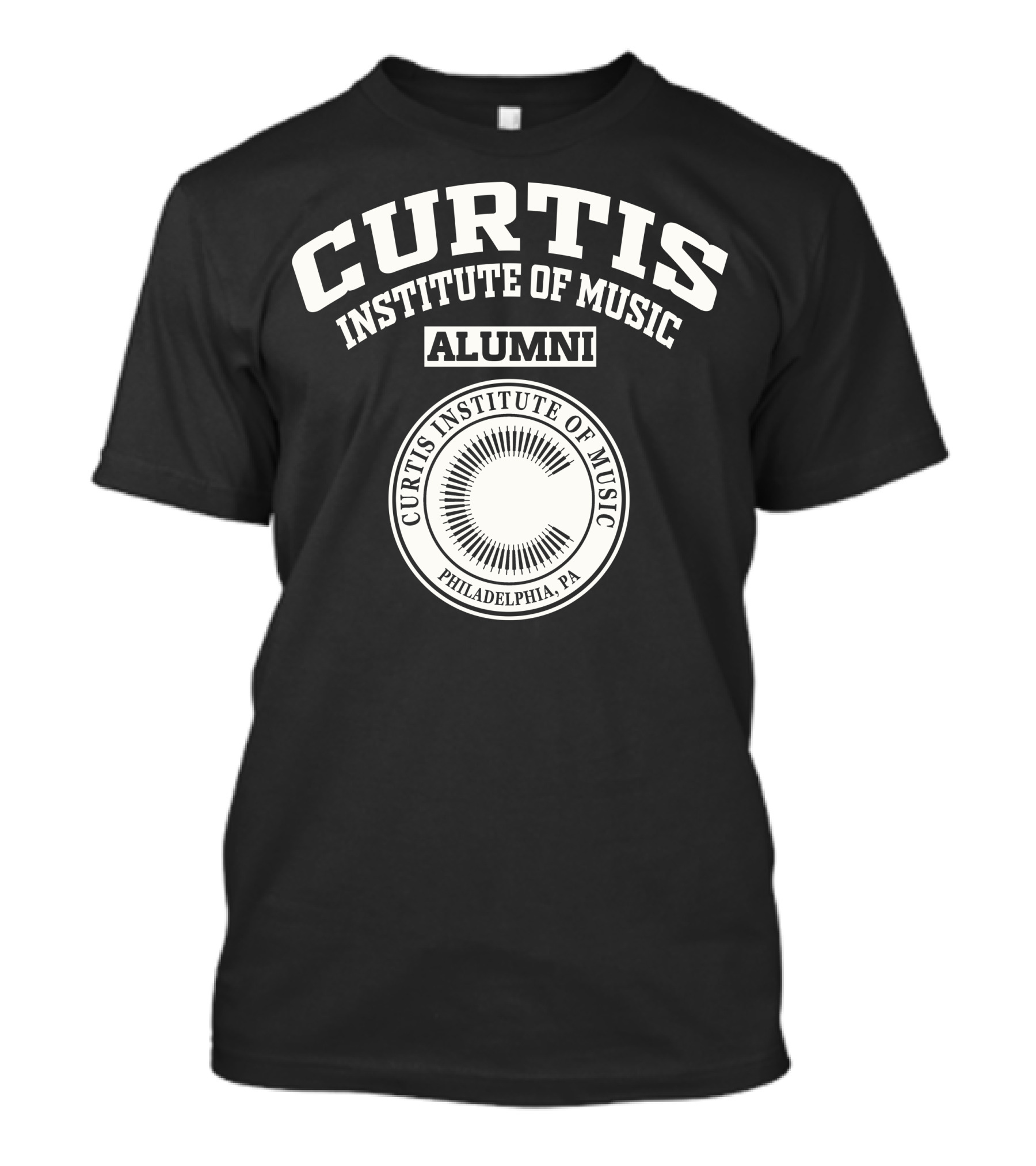 Curtis Institute Of Music Alumni Philadelphia PA Circle Emblem T-Shirt