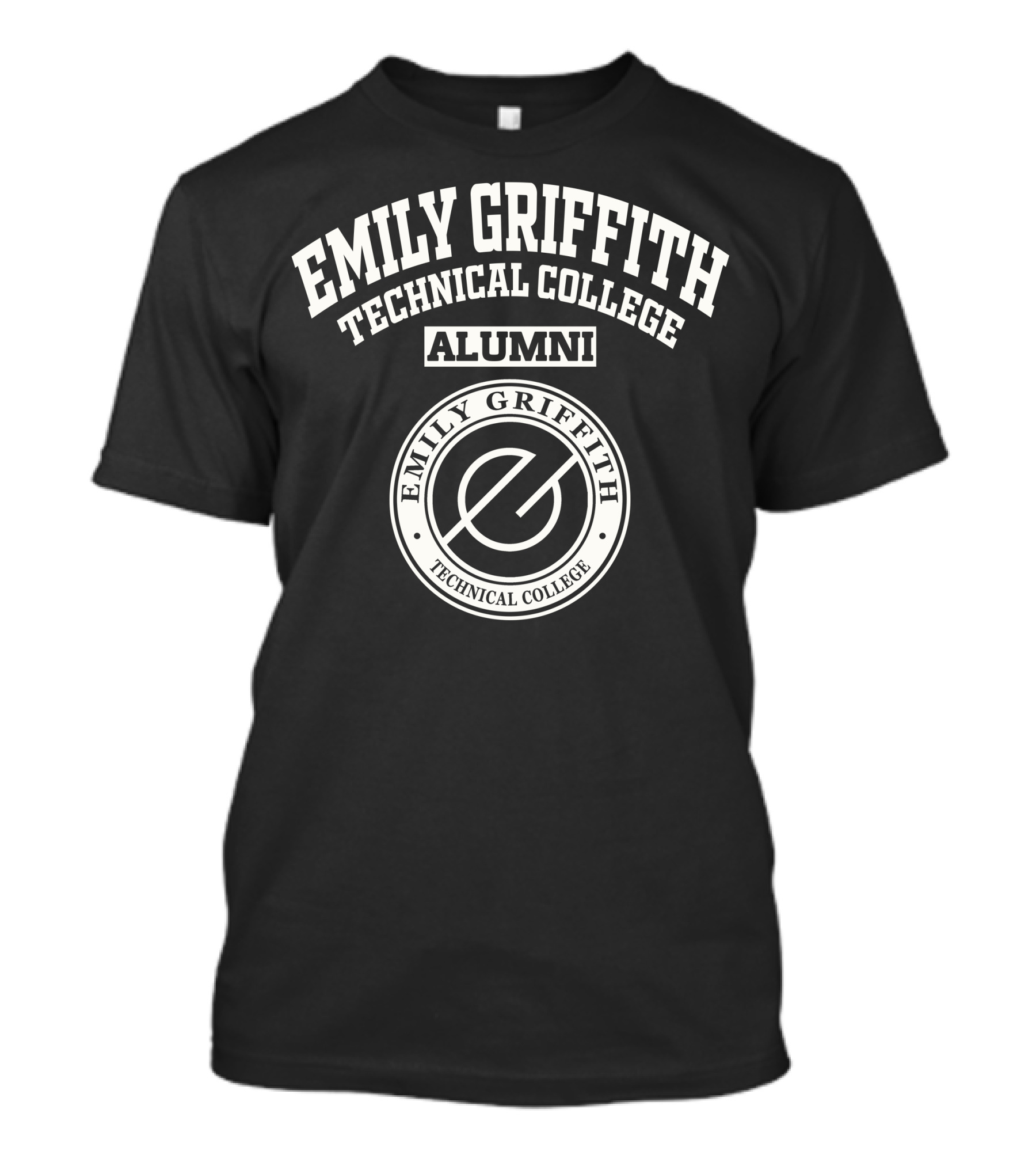 Emily Griffith Technical College Alumni Circle Emblem T-Shirt