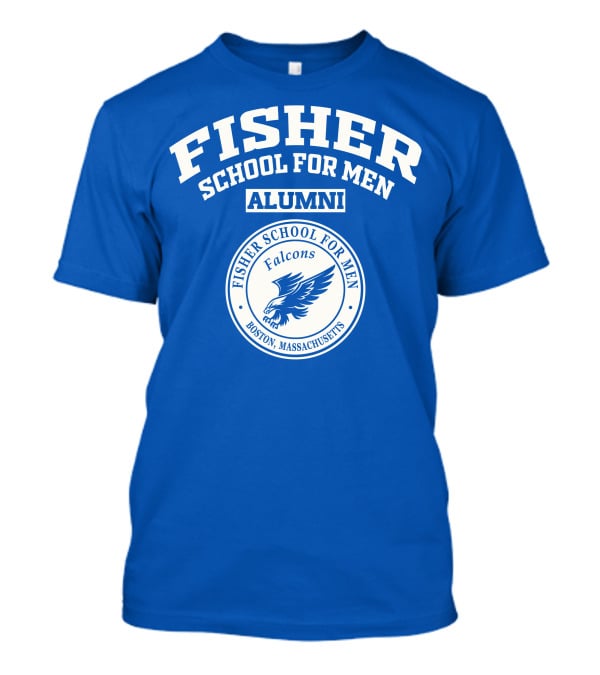 Fisher School For Men Alumni Boston Massachusetts Falcons T-Shirt