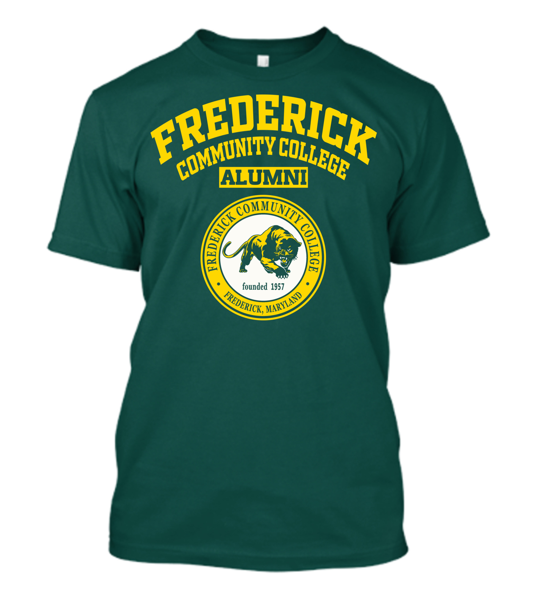 Frederick Community College Alumni Founded 1957 Frederick Maryland Panther T-Shirt