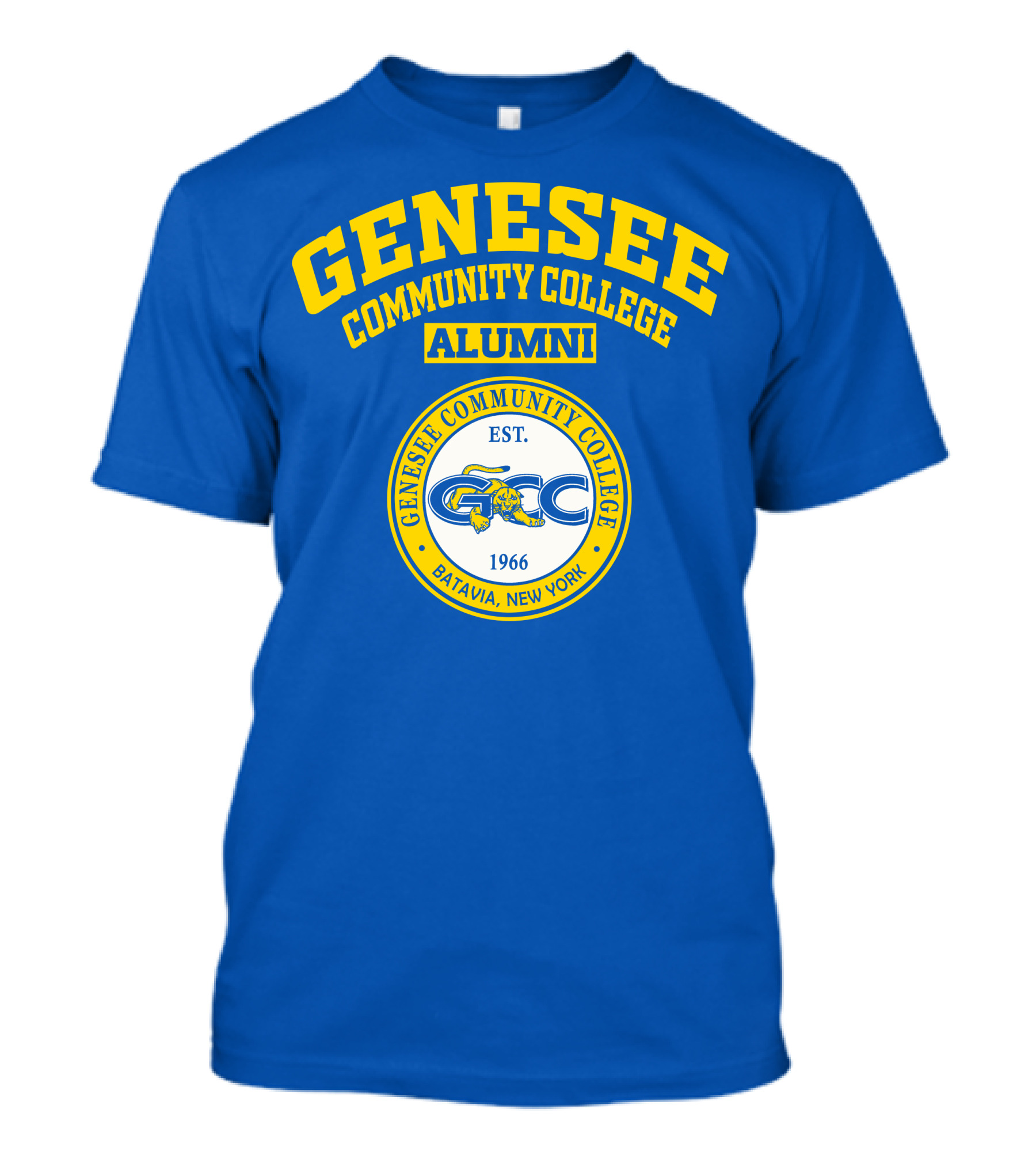 Genesee Community College Alumni GCC 1966 Batavia New York T-Shirt