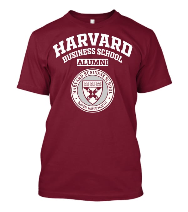 Harvard Business School Alumni Boston Massachusetts Veritas Shield T-Shirt