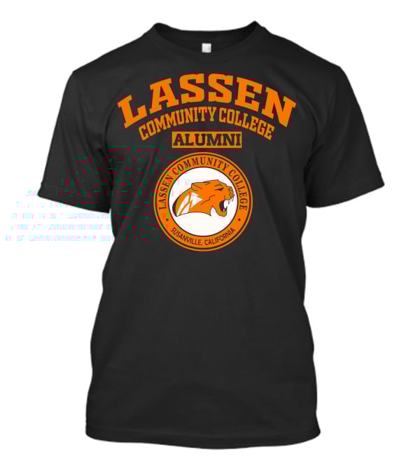 Lassen Community College Alumni Susanville California Tiger T-Shirt