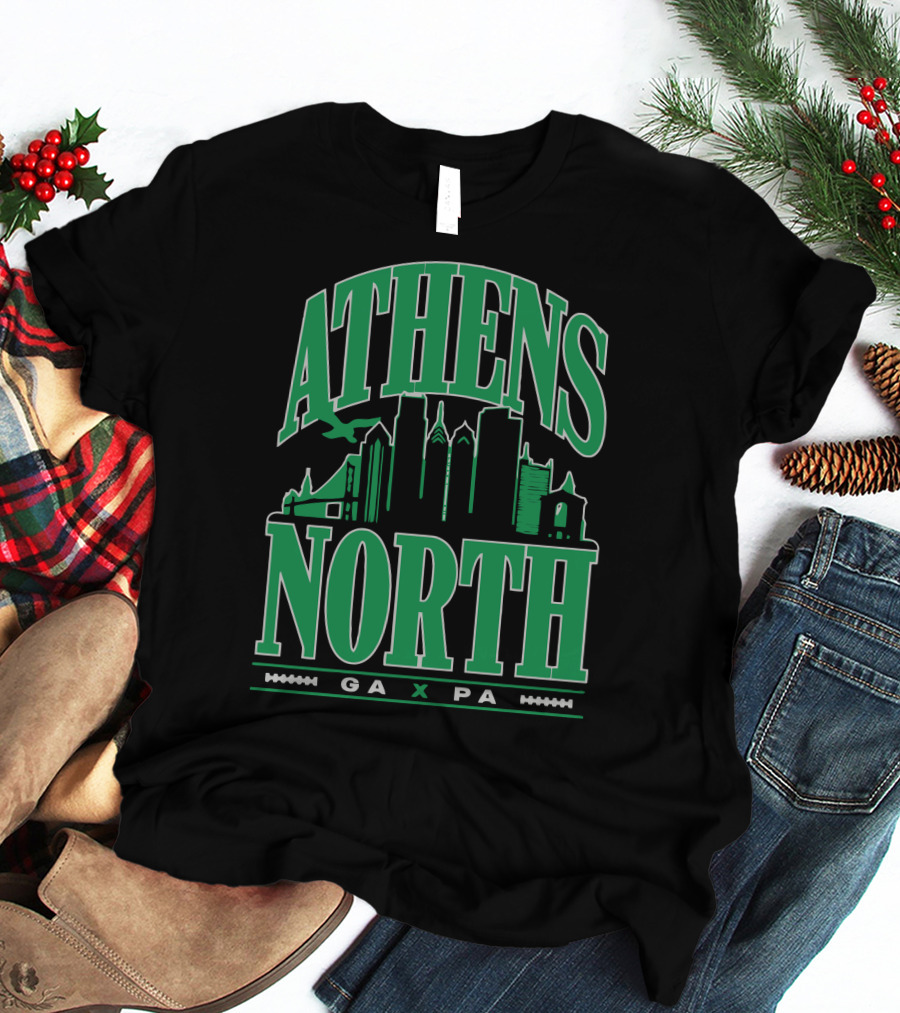 ATHENS NORTH GA PA Skyline T-Shirt