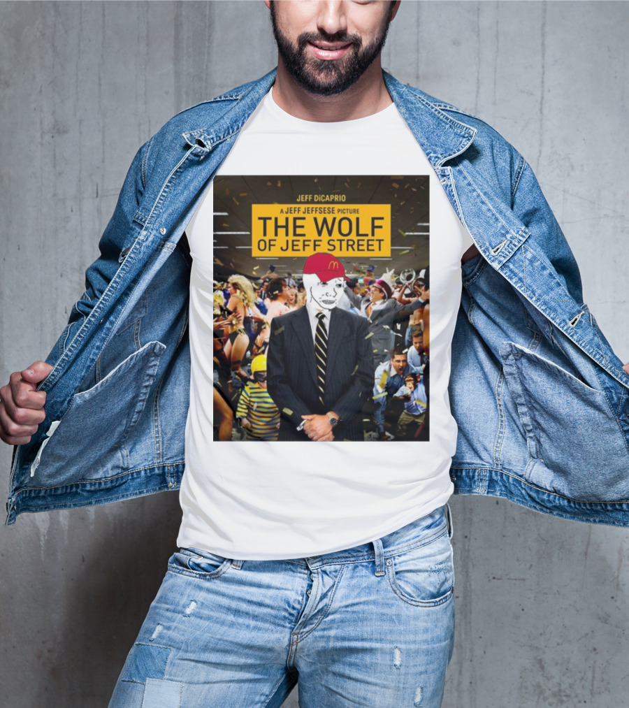 Jeff Dicaprio Jeff Jeffsese The Wolf Of Jeff Street T-Shirt