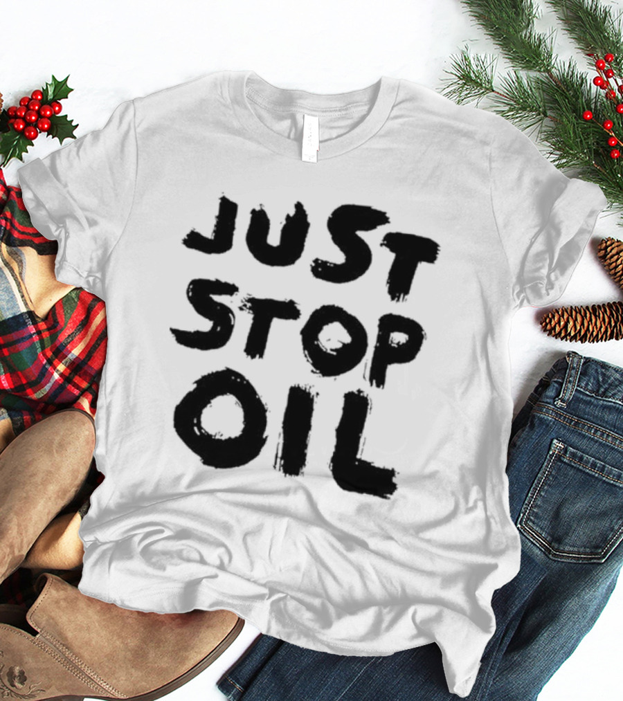 Chris Packham Just Stop Oil T-Shirt
