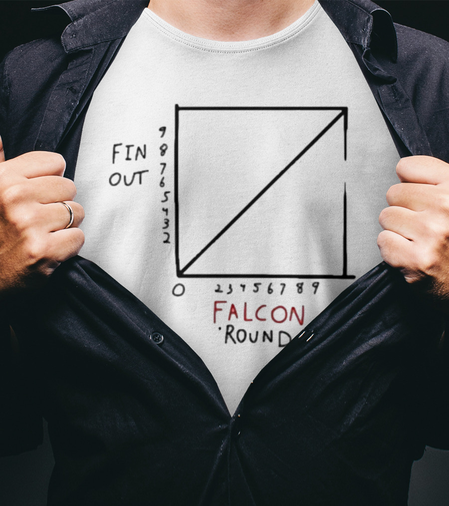 Falcon Around Find Out Graph T-Shirt