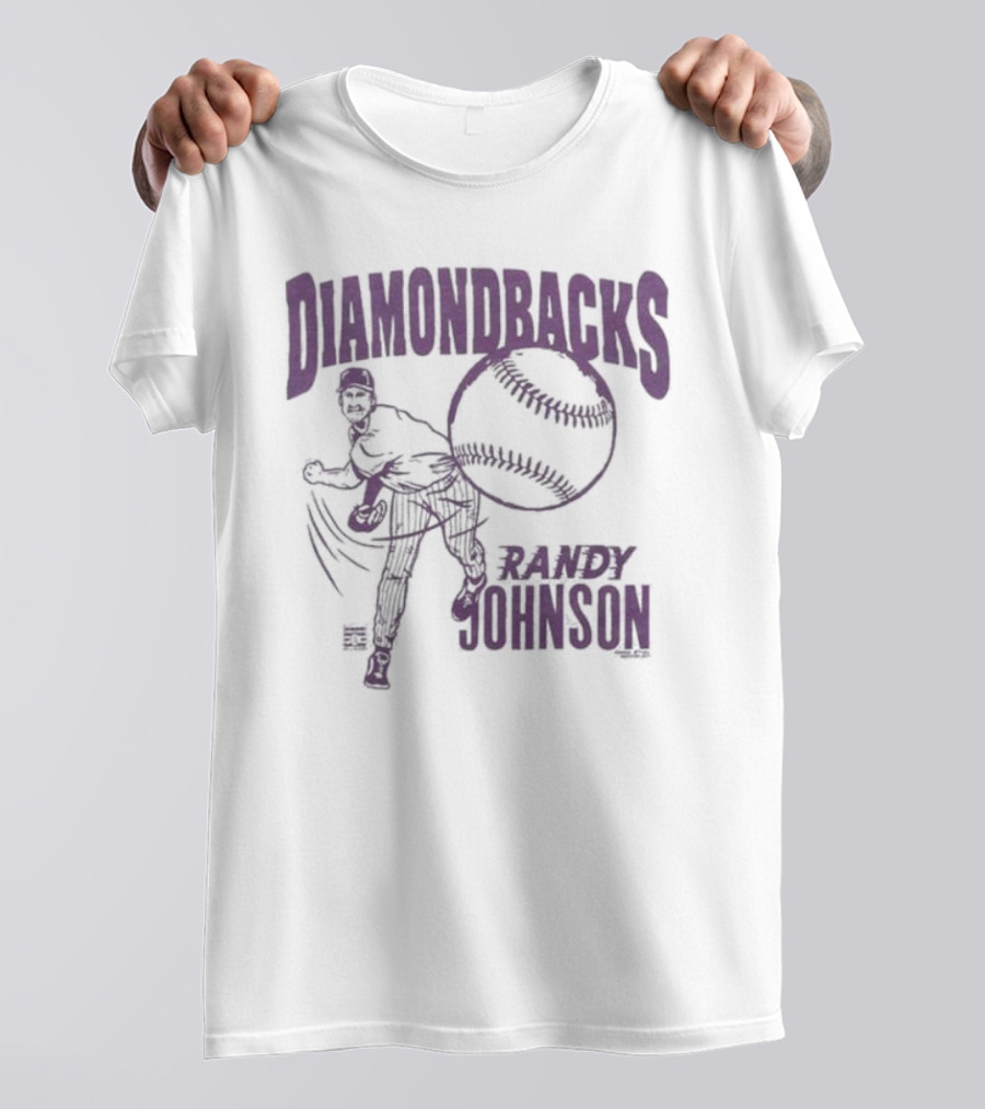 Diamondbacks Randy Johnson Baseball T-Shirt